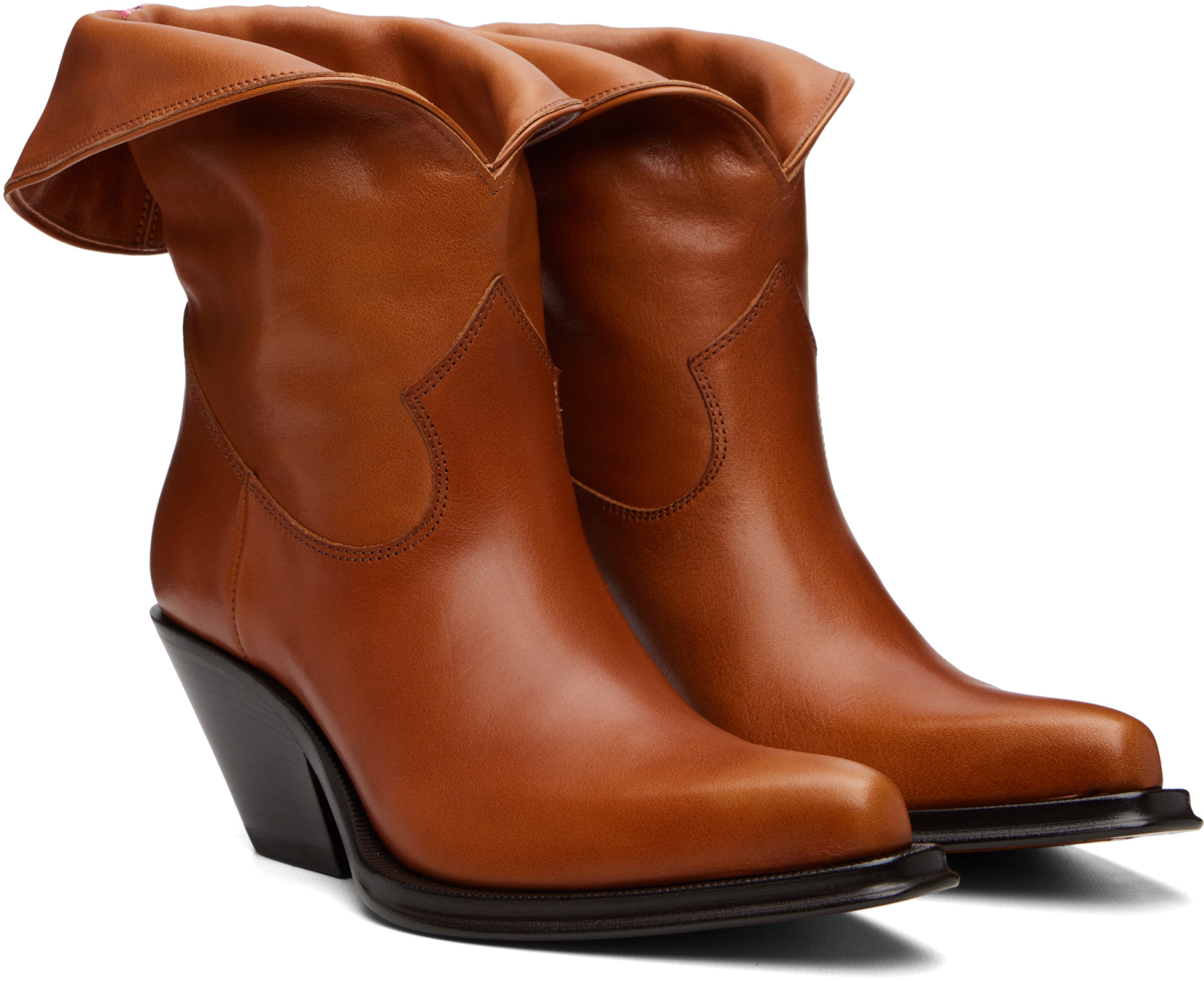 Chloé - Brown Azelan Ankle Boots