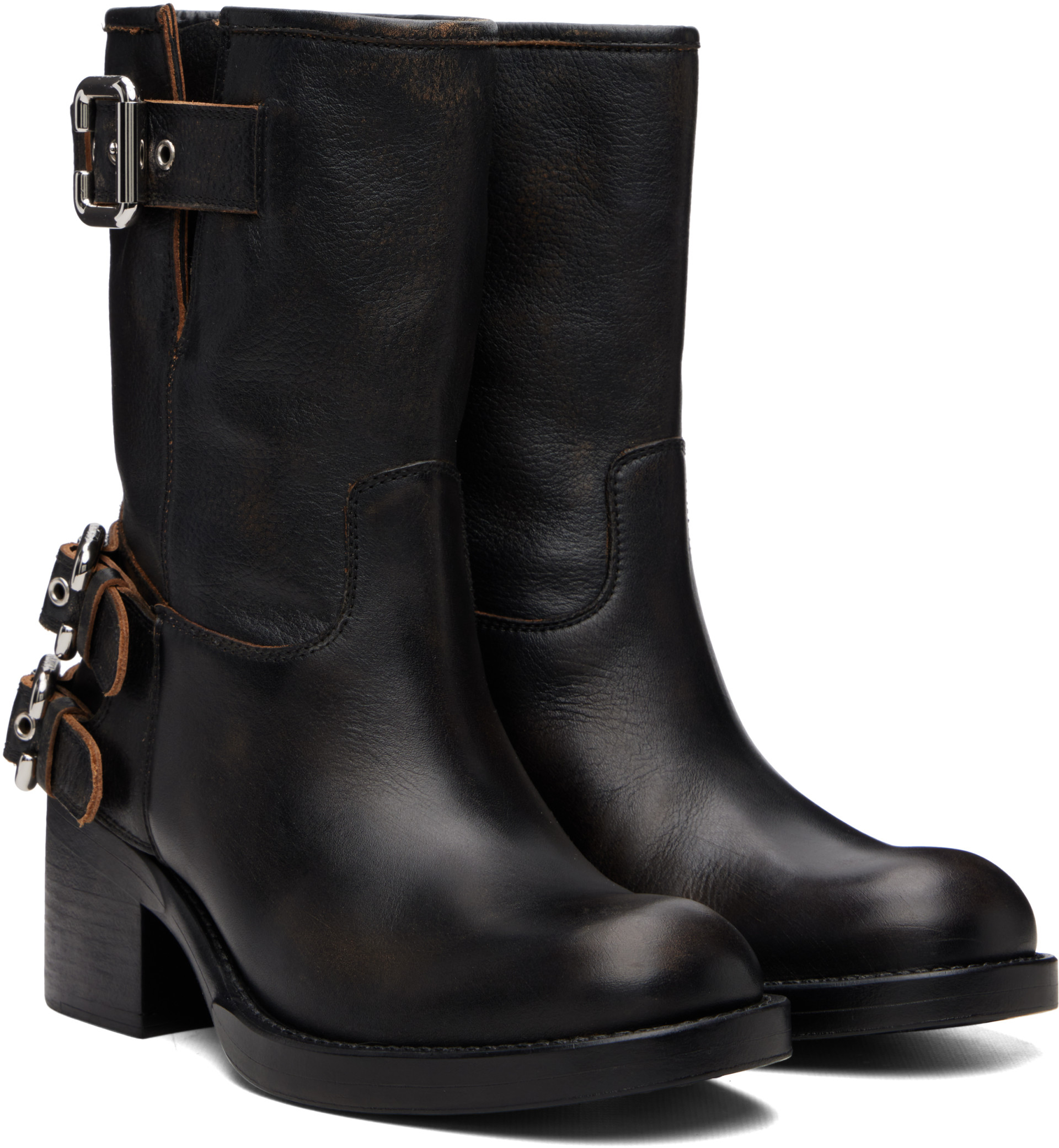 Chloé - Bottines Dakota noires