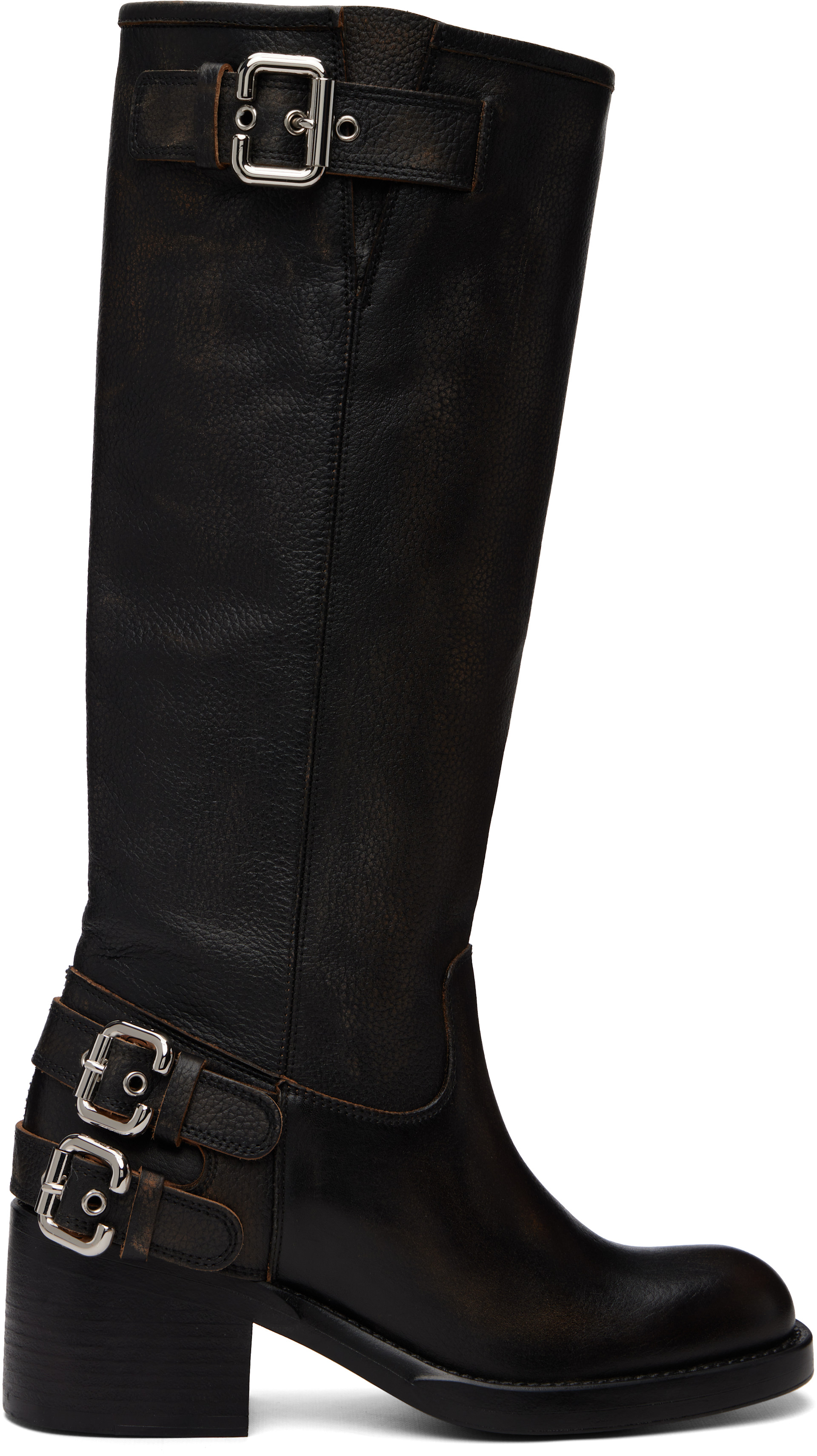 Chloé - Bottes hautes Dakota noires
