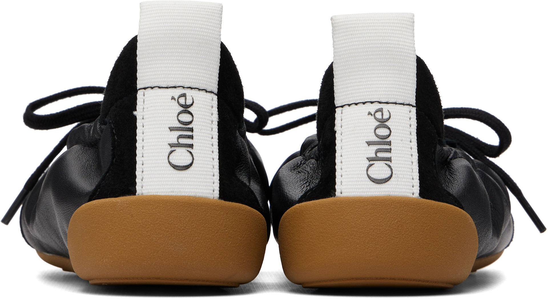 Chloé - Baskets Kick noires à logo