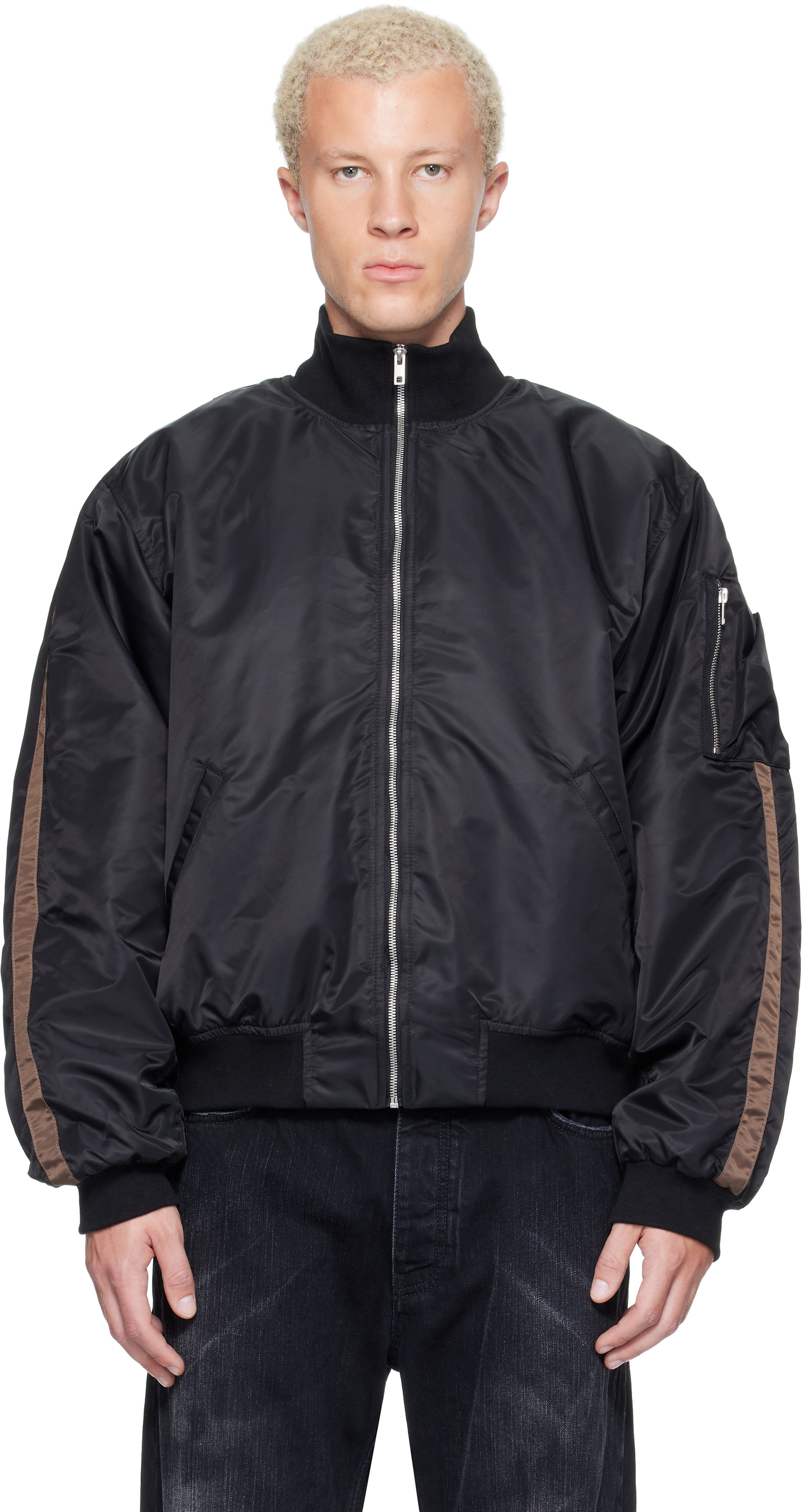 ALEXANDER DIGENOVA - Black RL Bomber Jacket
