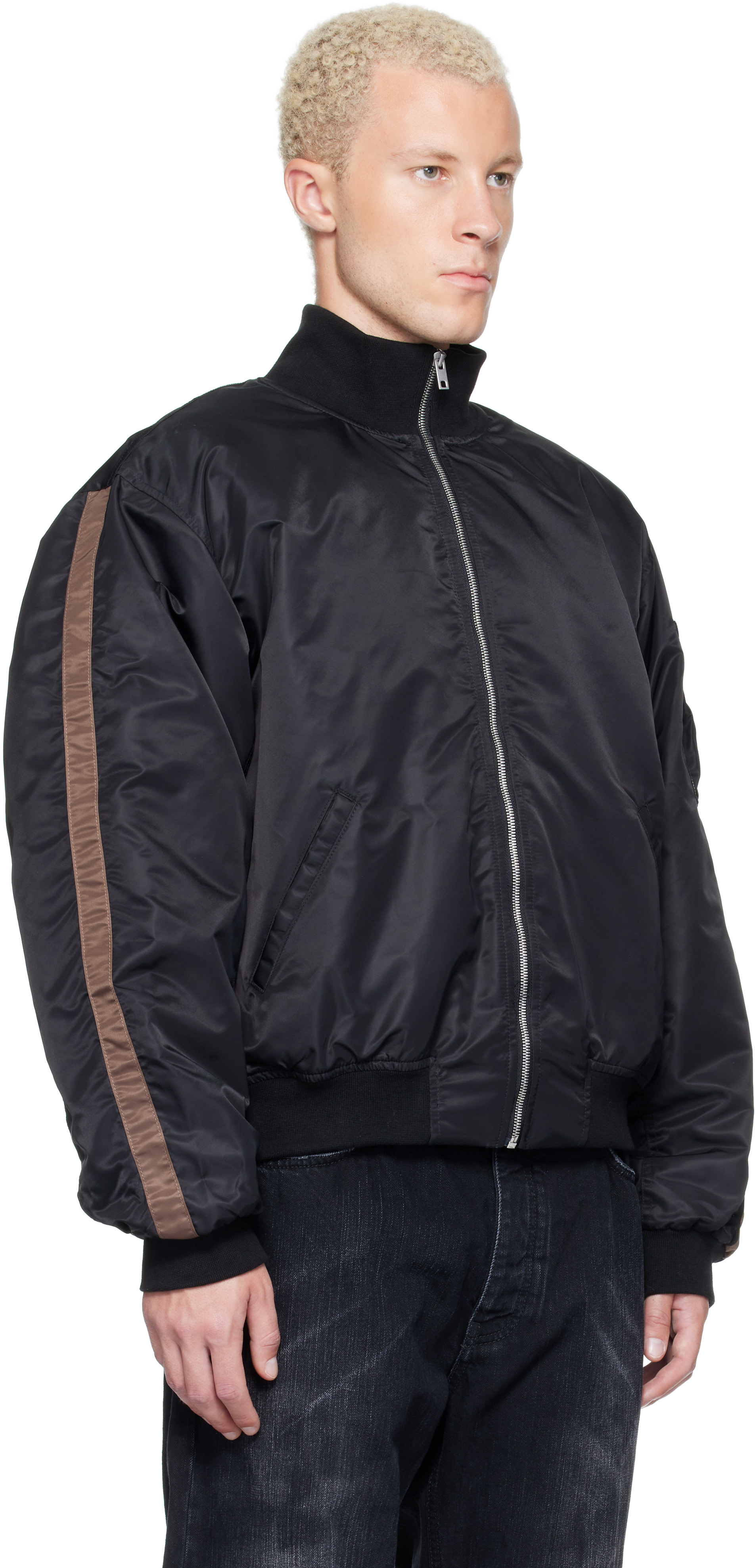 ALEXANDER DIGENOVA - Black RL Bomber Jacket