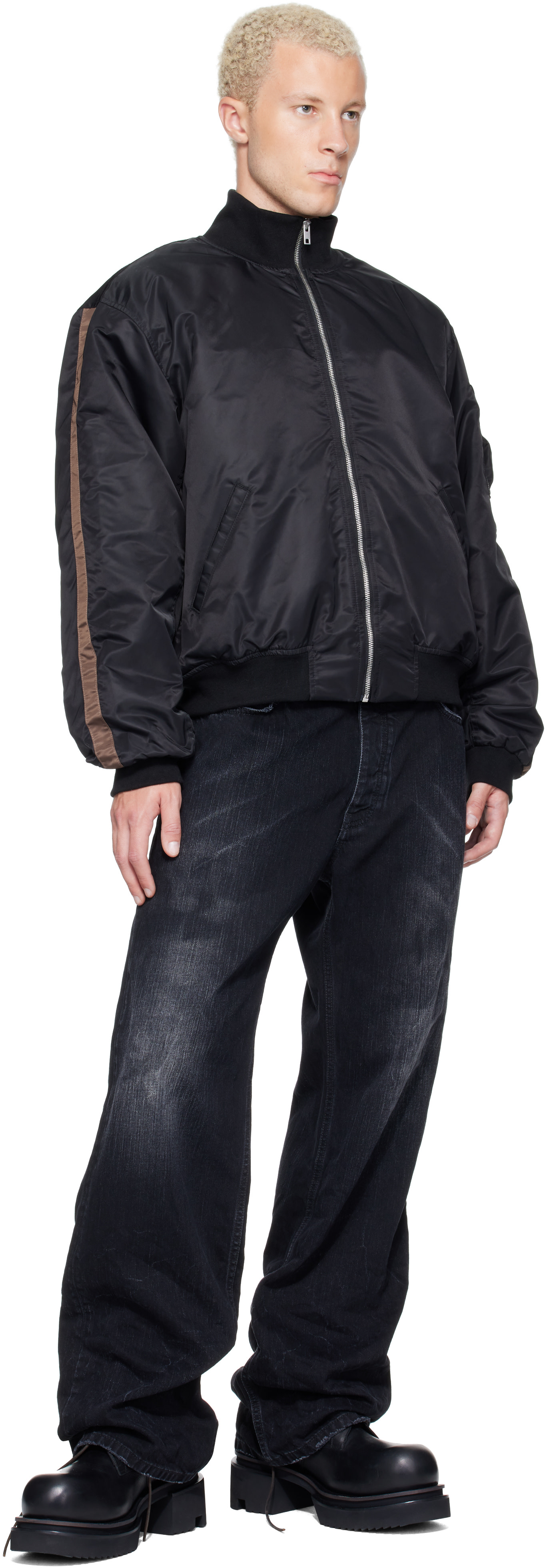 ALEXANDER DIGENOVA - Black RL Bomber Jacket