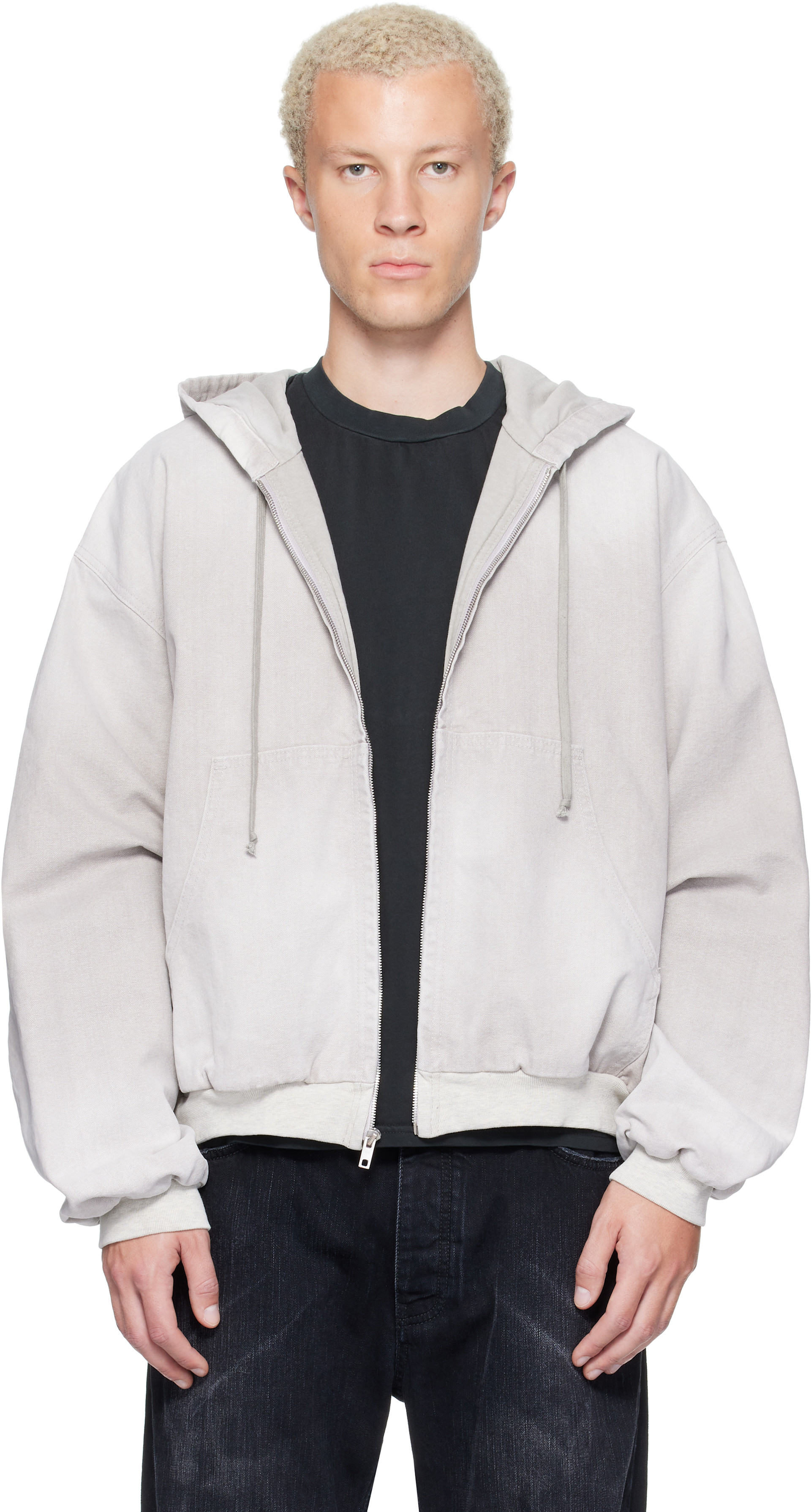 ALEXANDER DIGENOVA - Gray Underground Canvas Jacket