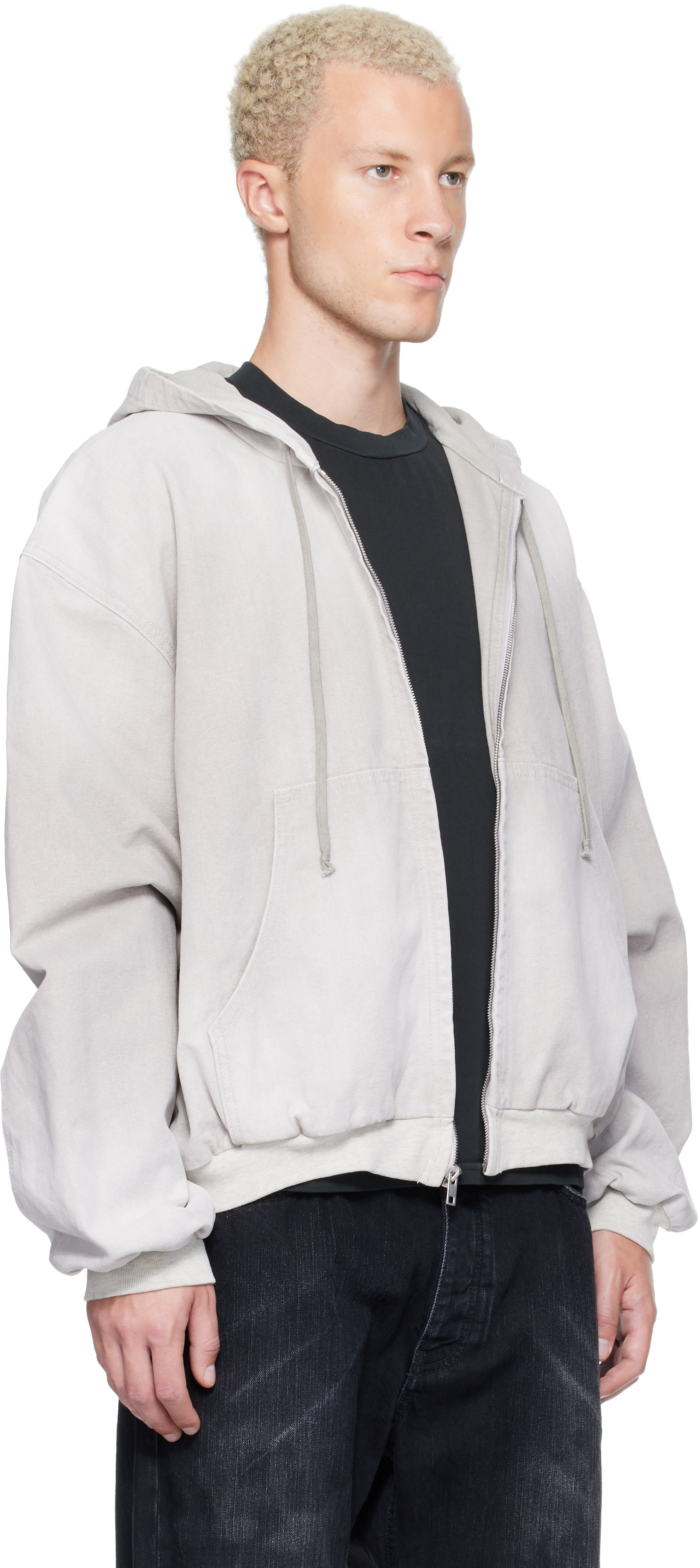 ALEXANDER DIGENOVA - Gray Underground Canvas Jacket