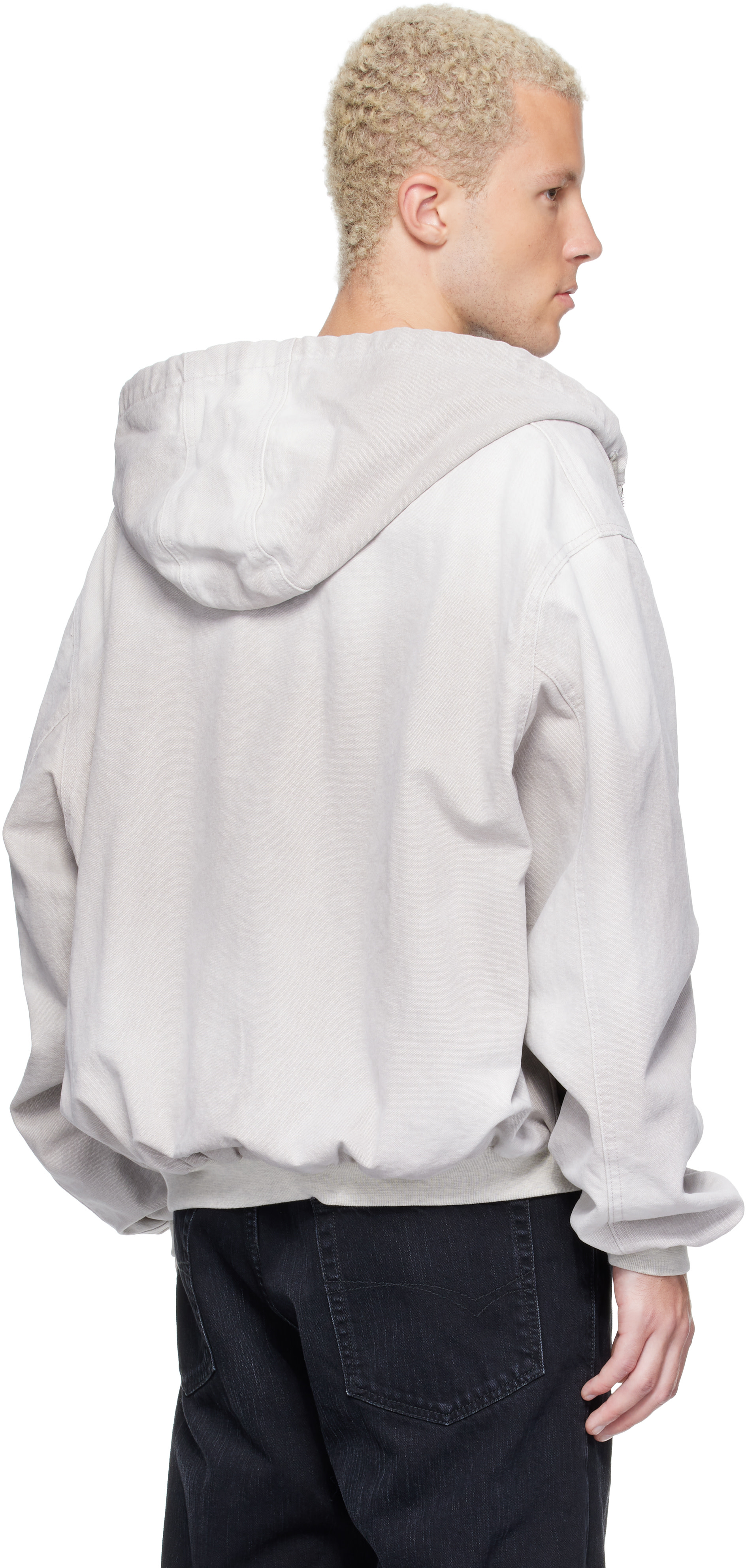 ALEXANDER DIGENOVA - Gray Underground Canvas Jacket