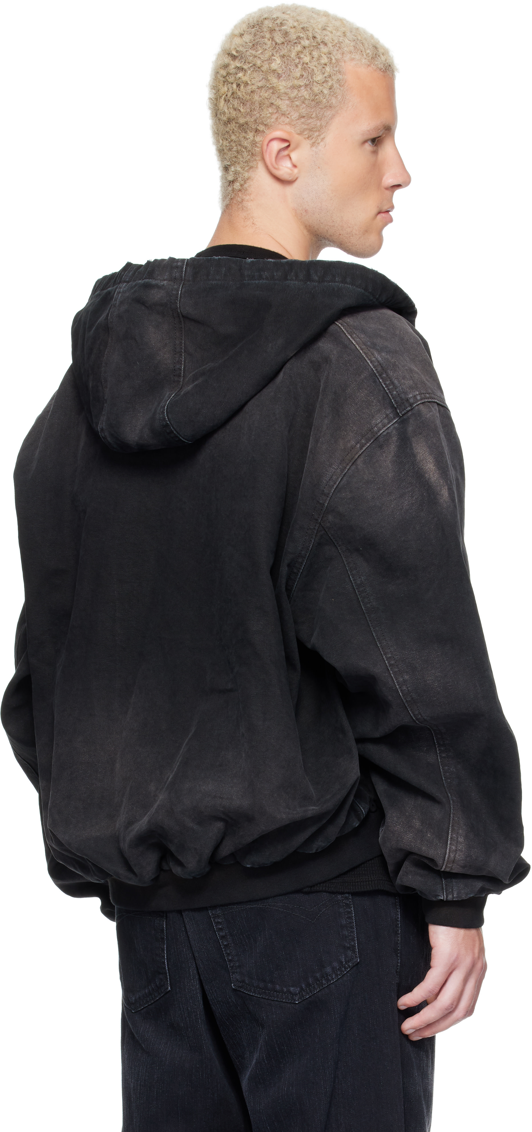 ALEXANDER DIGENOVA - Black Underground Canvas Jacket