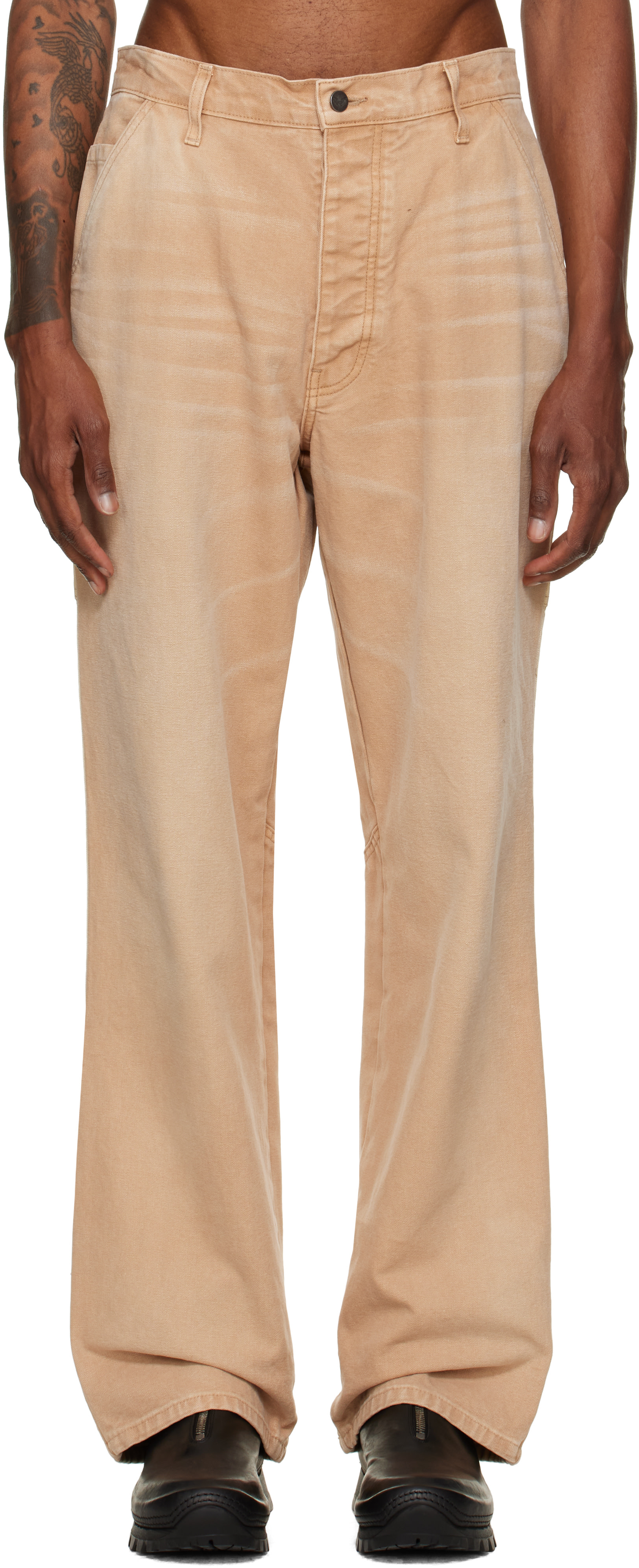 ALEXANDER DIGENOVA - Tan Underground Cargo Pants