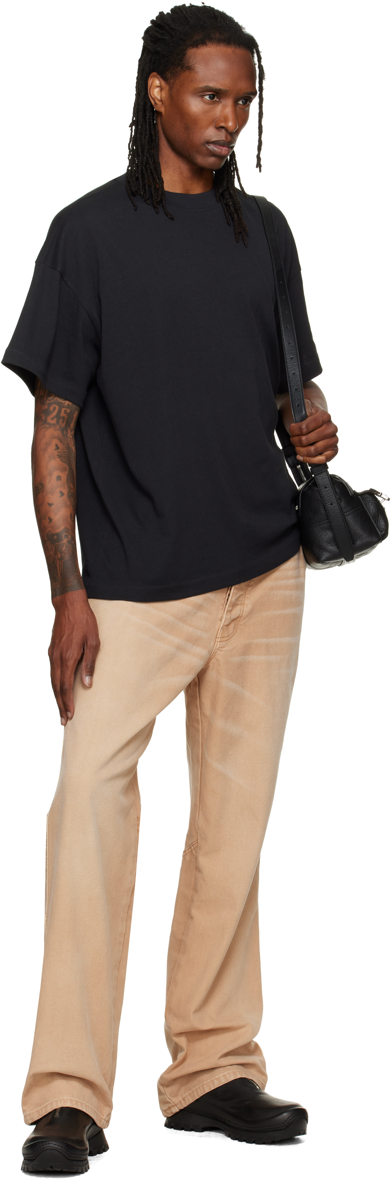 ALEXANDER DIGENOVA - Tan Underground Cargo Pants