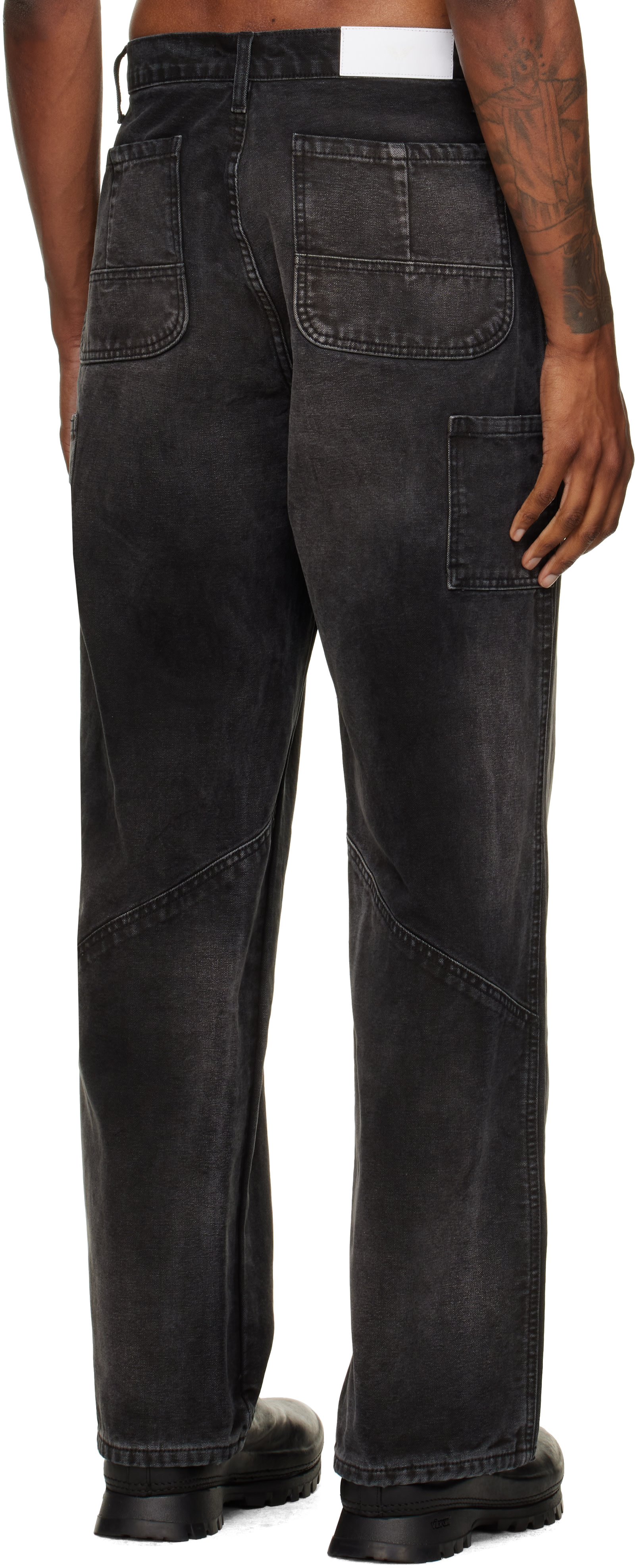 ALEXANDER DIGENOVA - Black Underground Cargo Pants