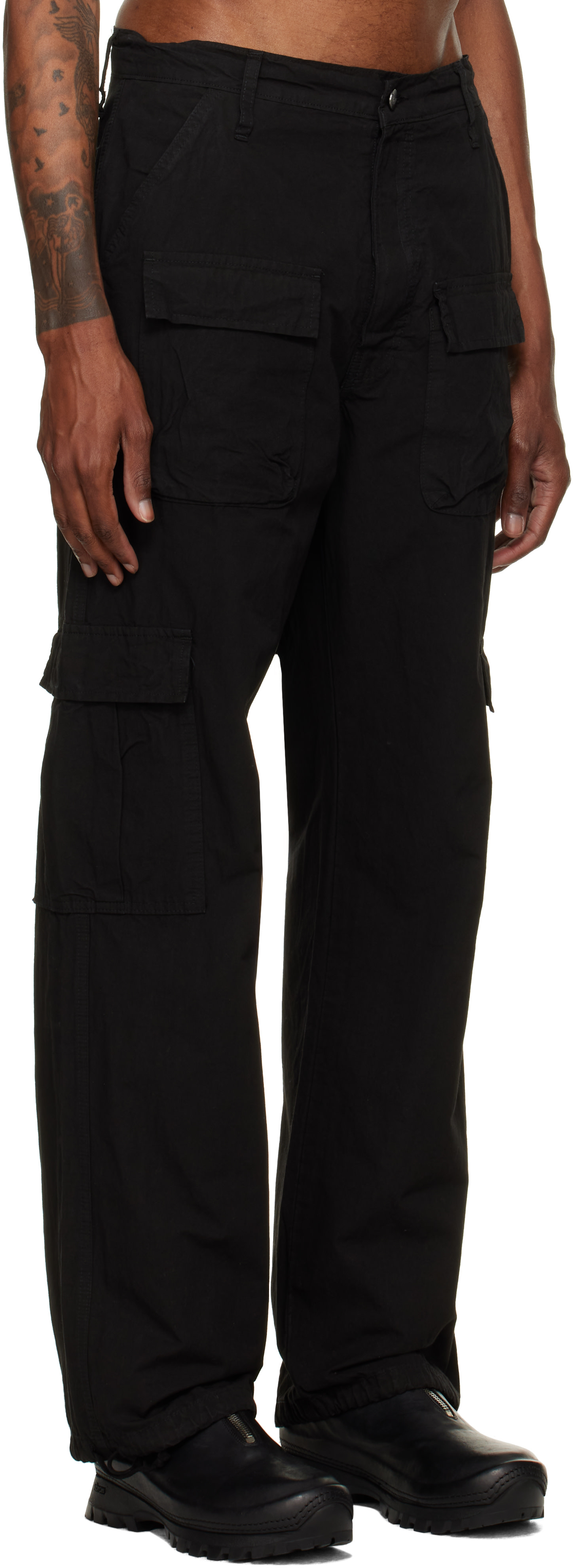 ALEXANDER DIGENOVA - Black Cargo Pants