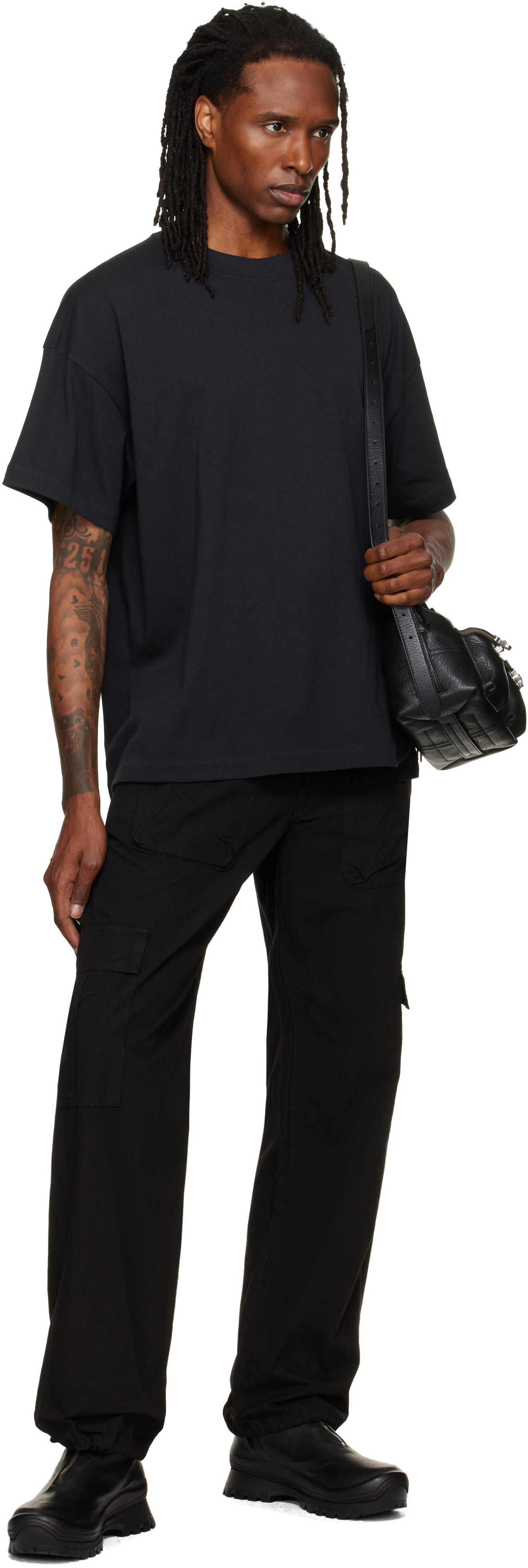ALEXANDER DIGENOVA - Black Cargo Pants