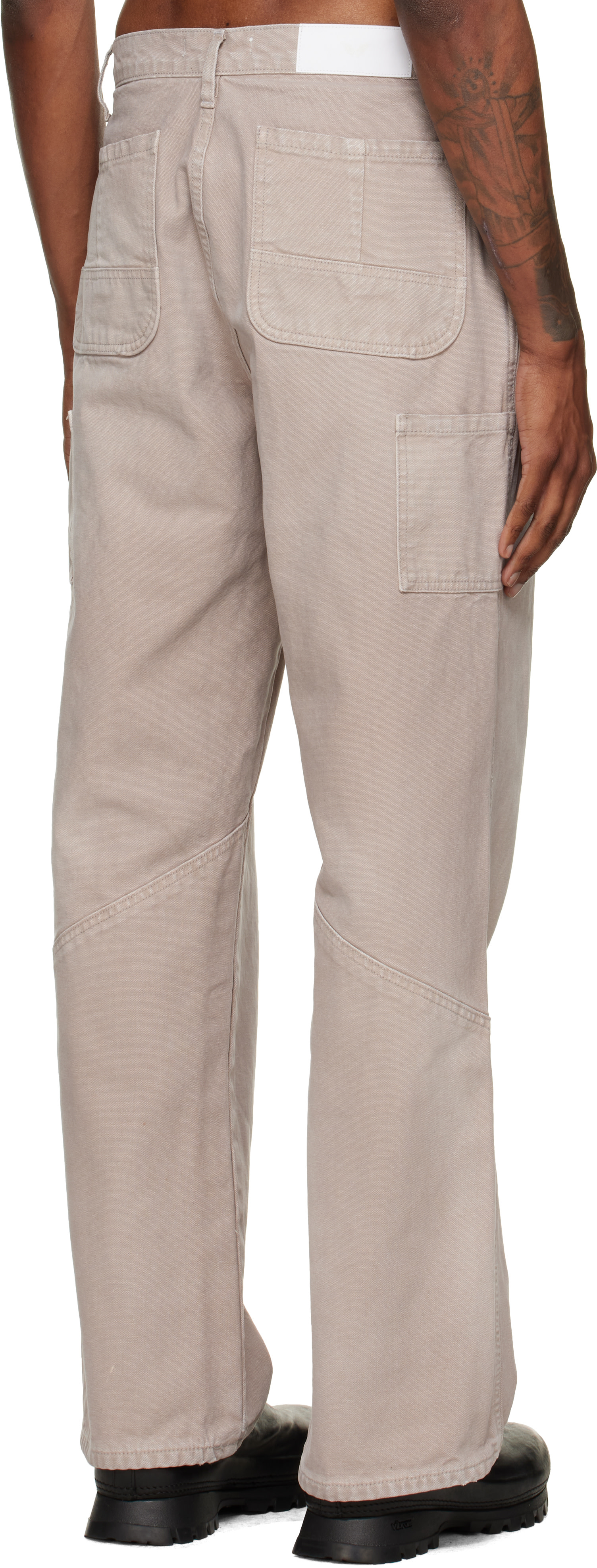 ALEXANDER DIGENOVA - Taupe Underground Cargo Pants