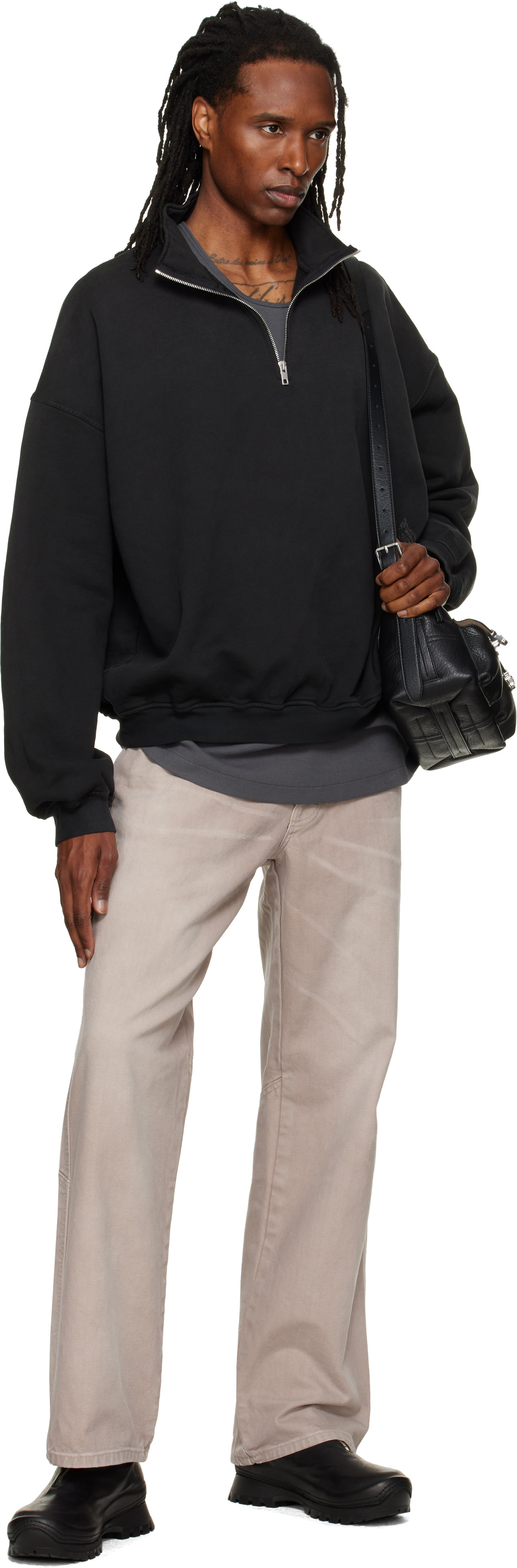 ALEXANDER DIGENOVA - Taupe Underground Cargo Pants