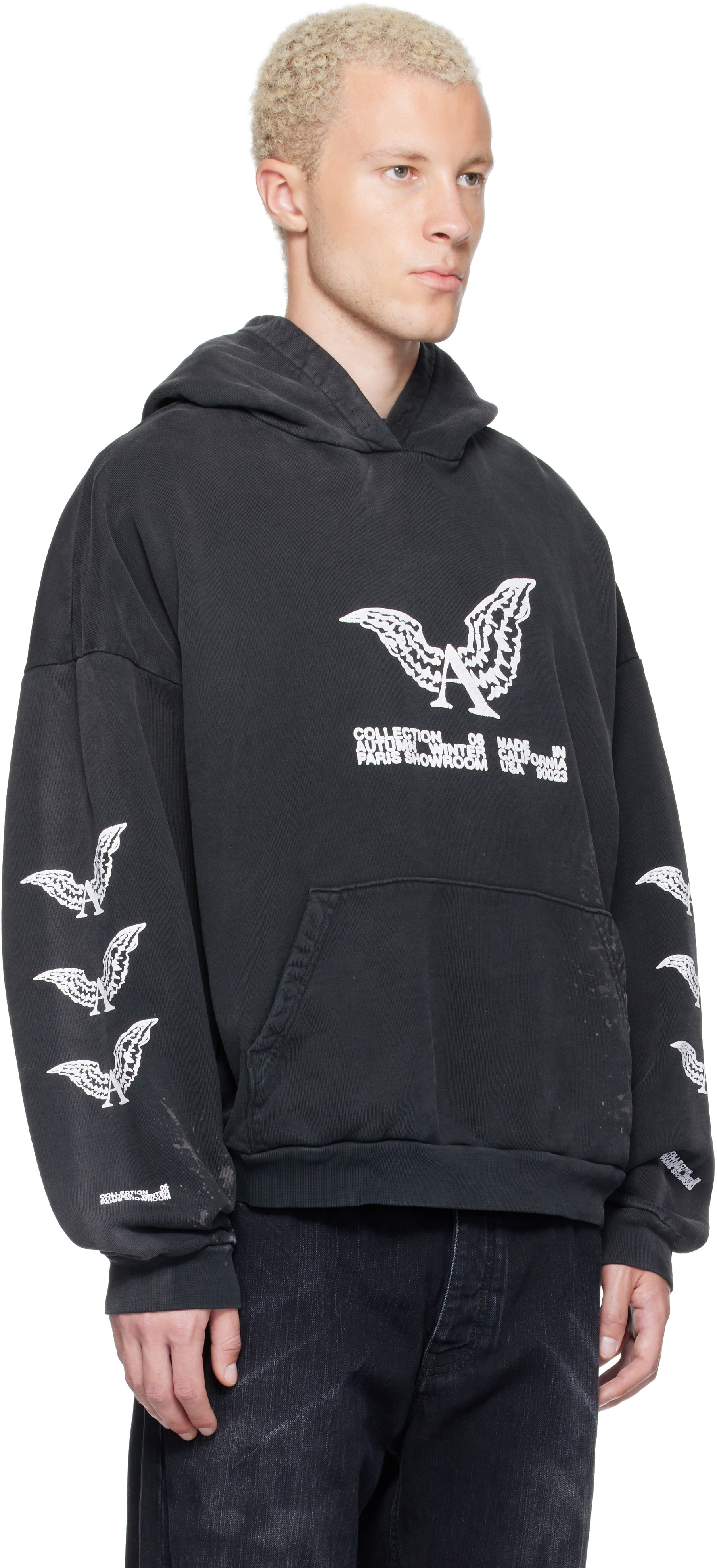 ALEXANDER DIGENOVA - Pull à capuche Showroom noir