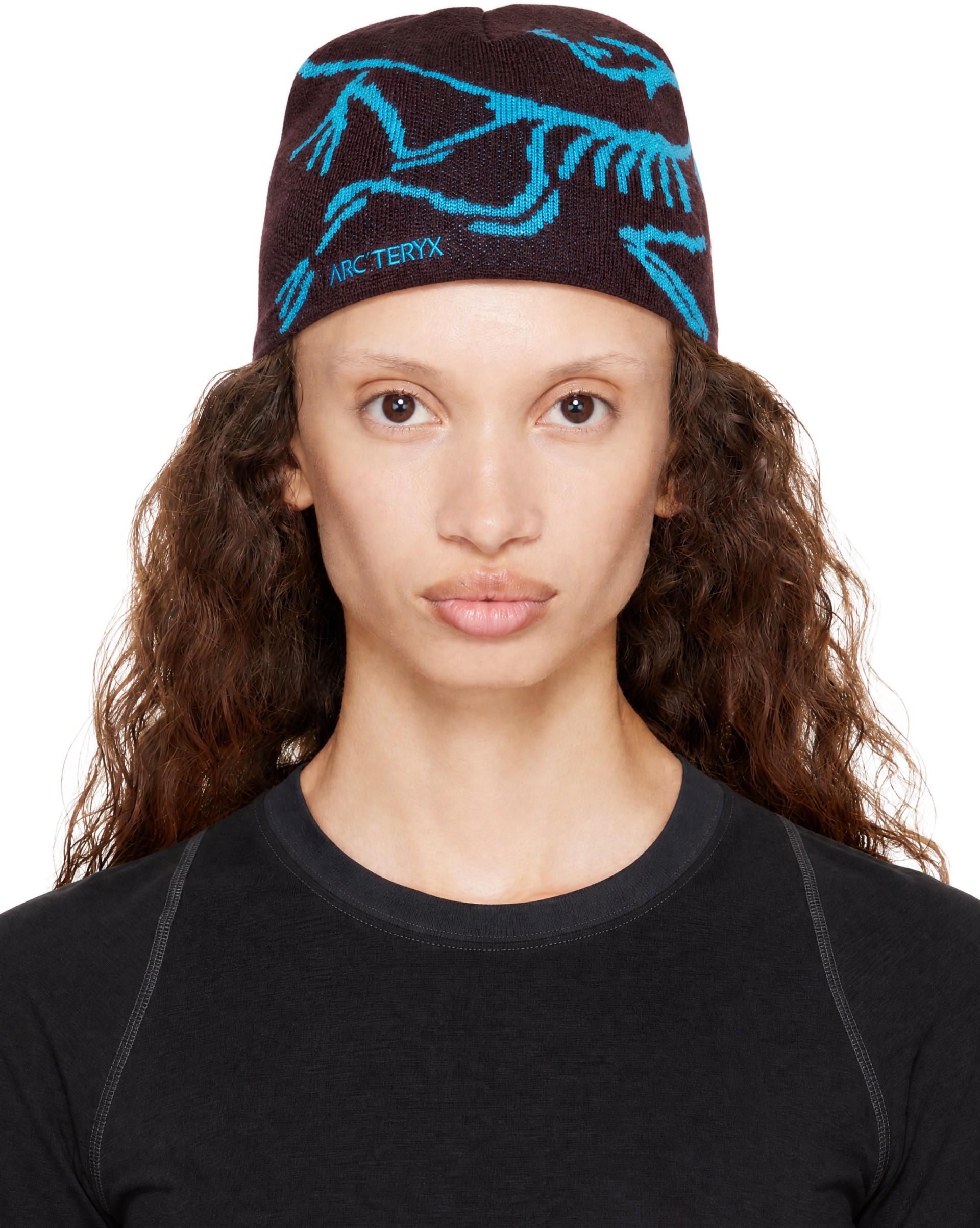 Arc'teryx - Bonnet bourgogne à image à logo
