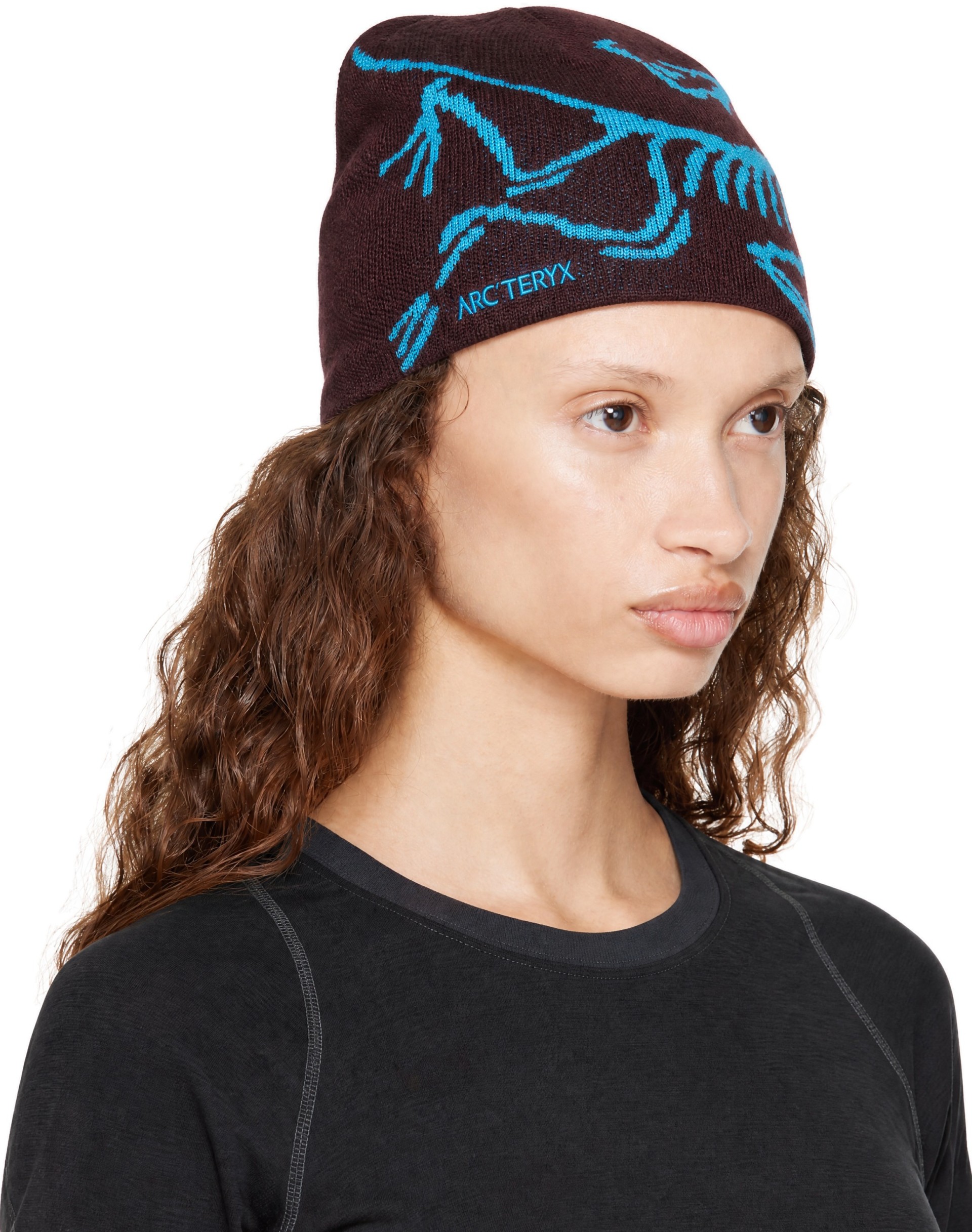 Arc'teryx - Bonnet bourgogne à image à logo