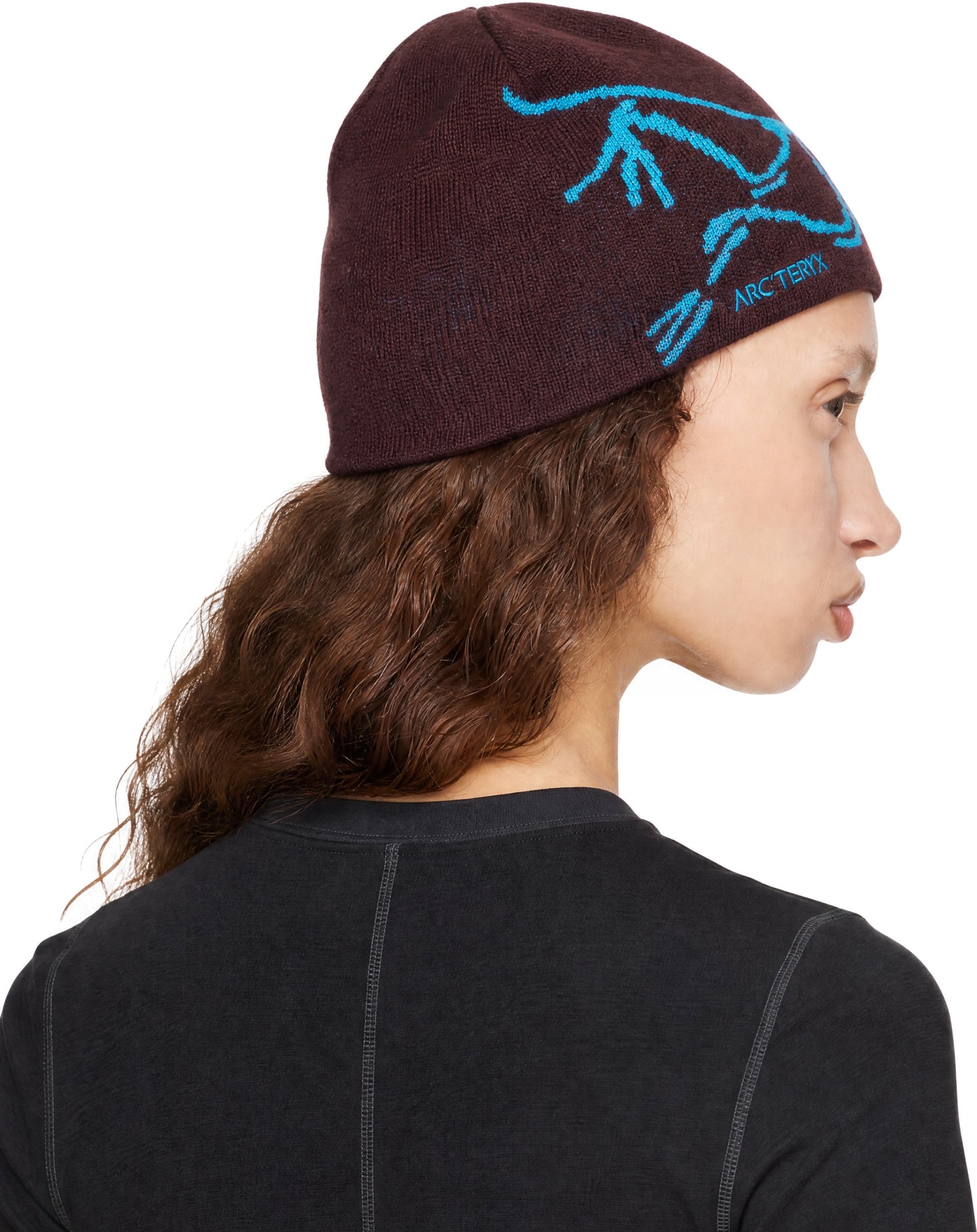 Arc'teryx - Bonnet bourgogne à image à logo