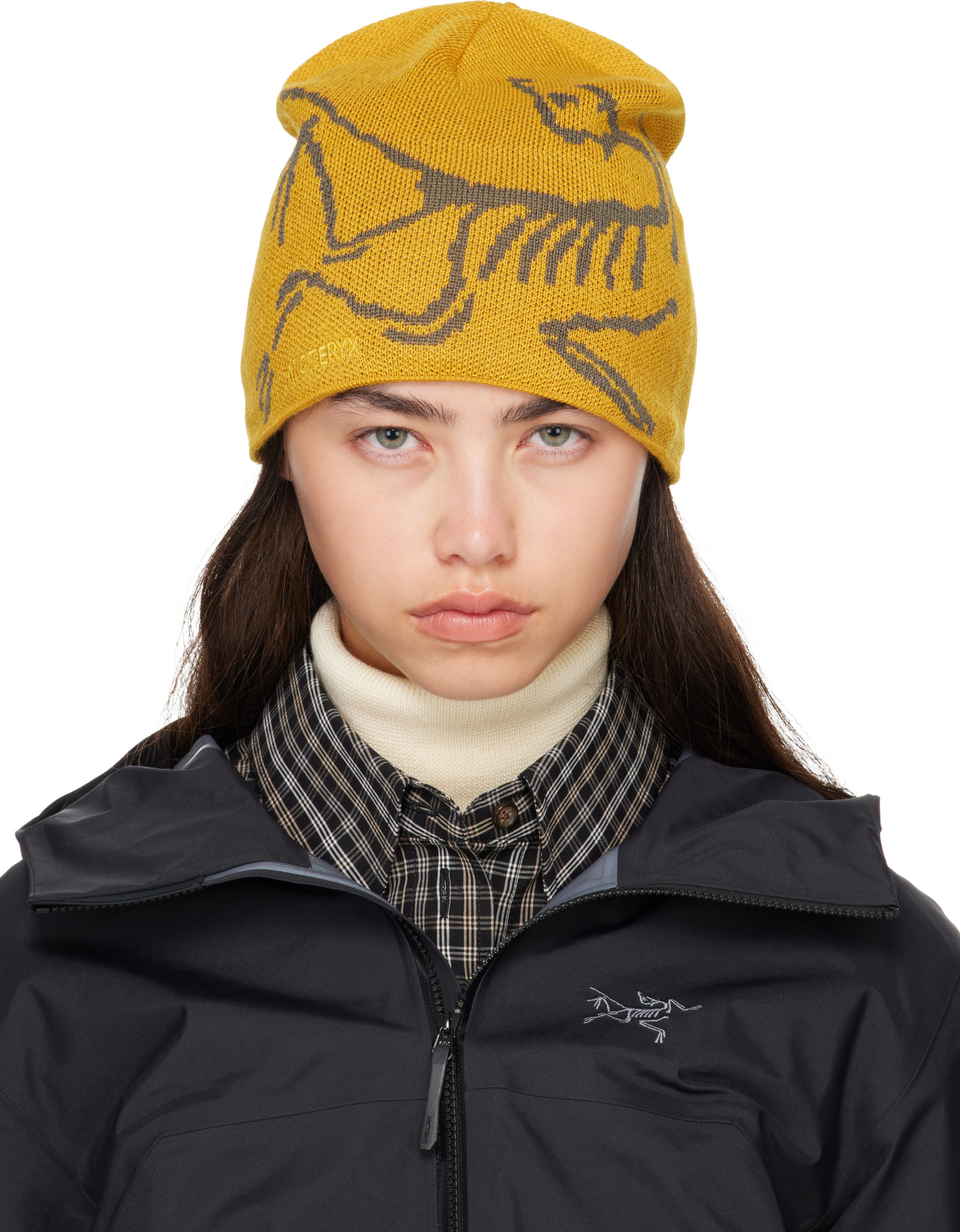 Arc'teryx - Bonnet Bird Head jaune