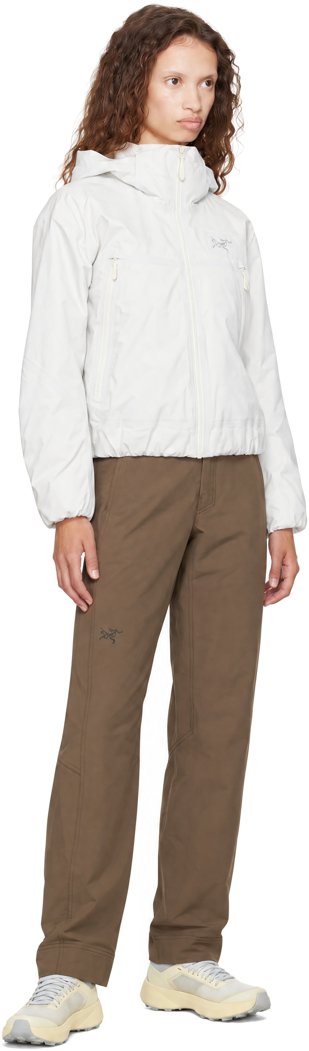 Arc'teryx - Baskets Sylan 2 jaune et gris