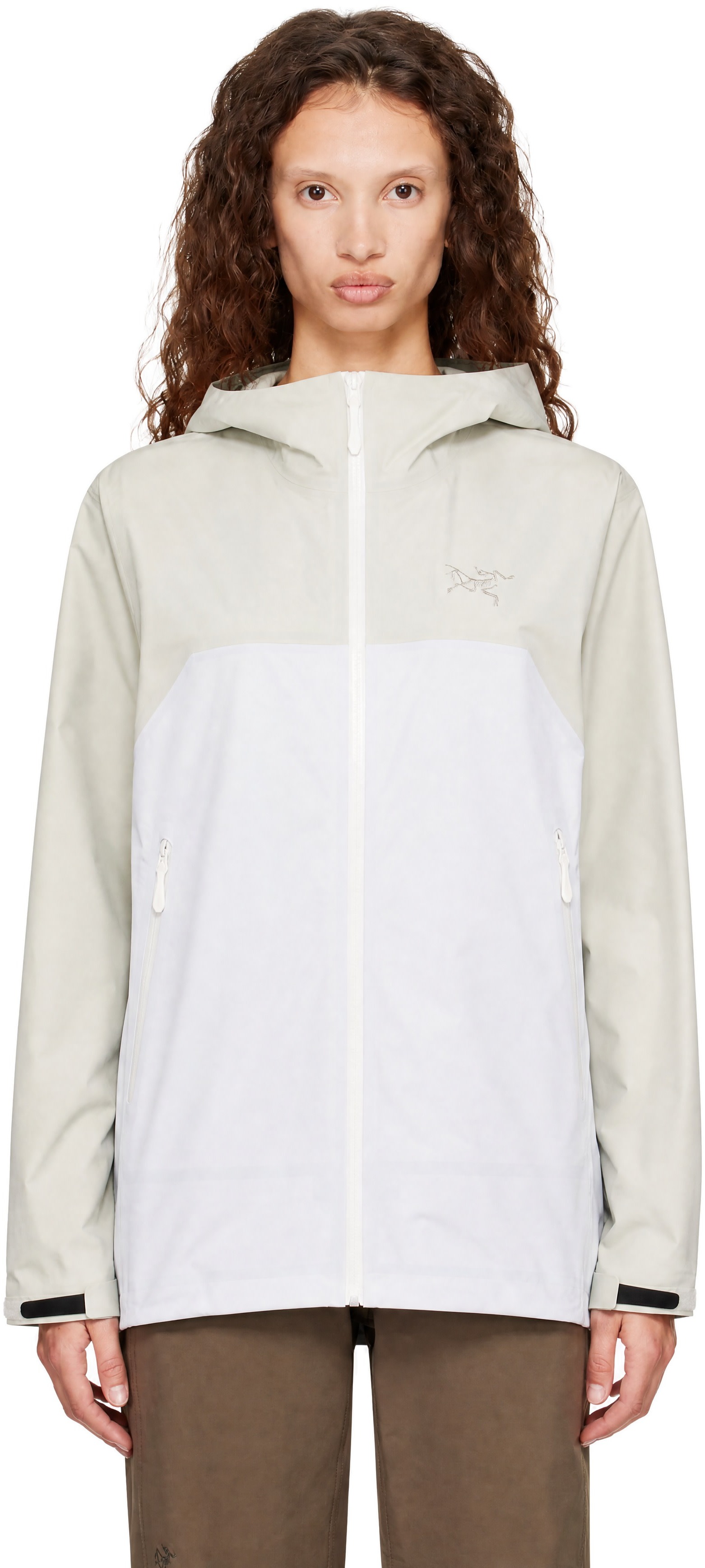 Arc'teryx - Blouson Beta blanc cassé et beige