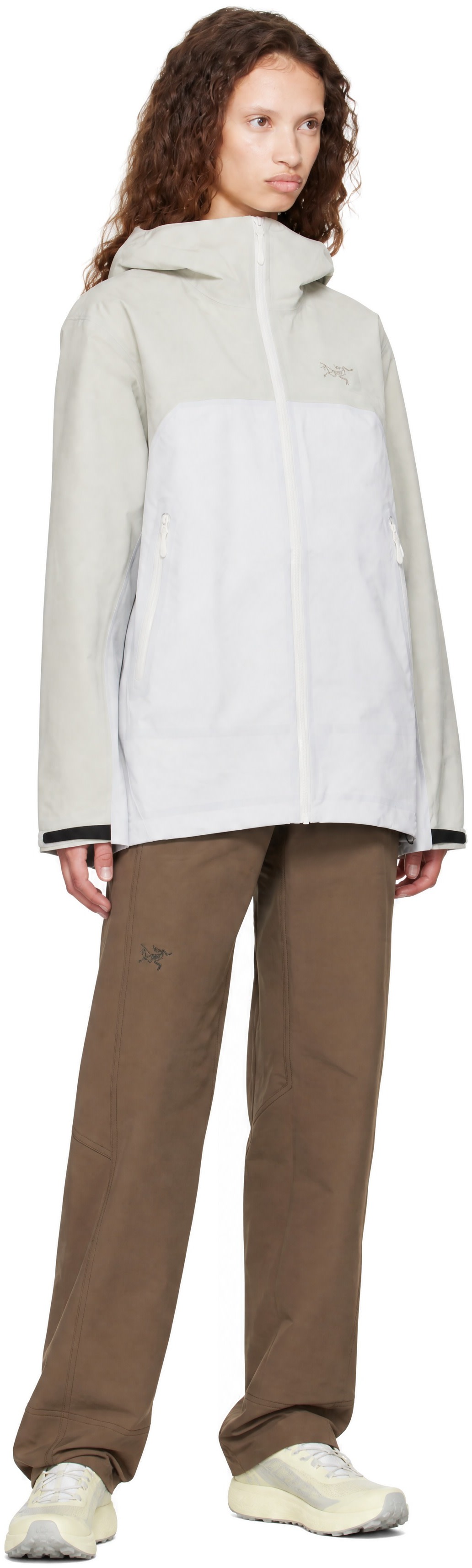 Arc'teryx - Off-White & Beige Beta Jacket