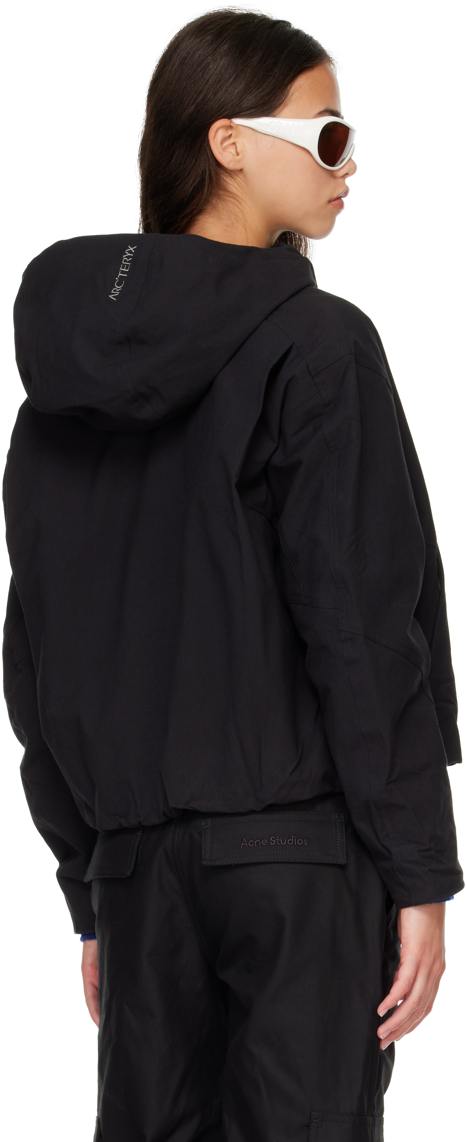 Arc'teryx - Blouson isolé Clarkia AR noir à capuche