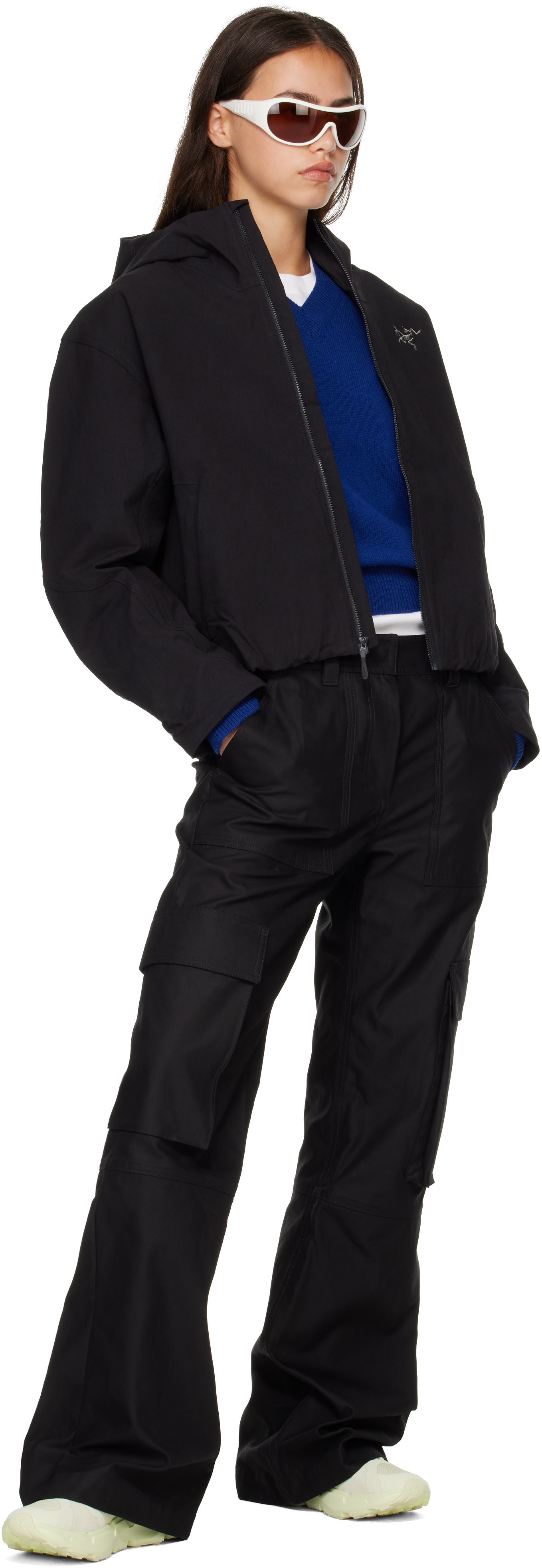 Arc'teryx - Blouson isolé Clarkia AR noir à capuche