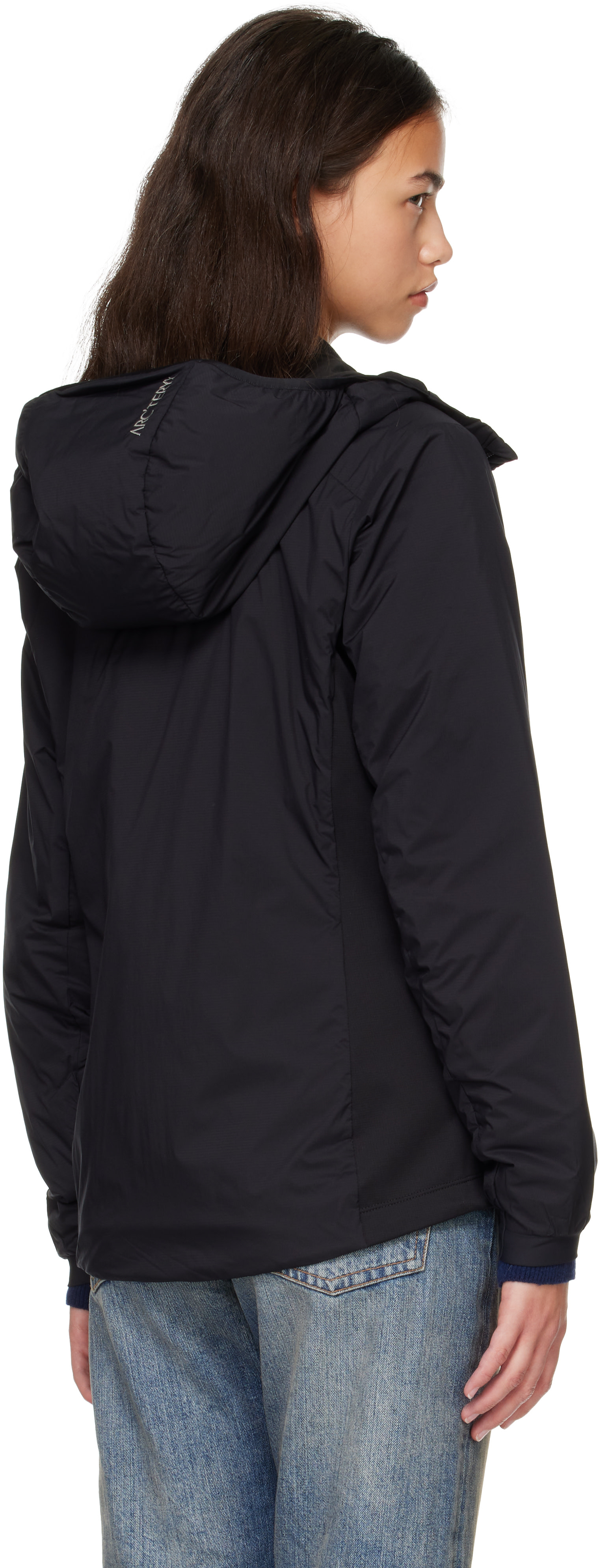 Arc'teryx - Blouson Atom noir à capuche
