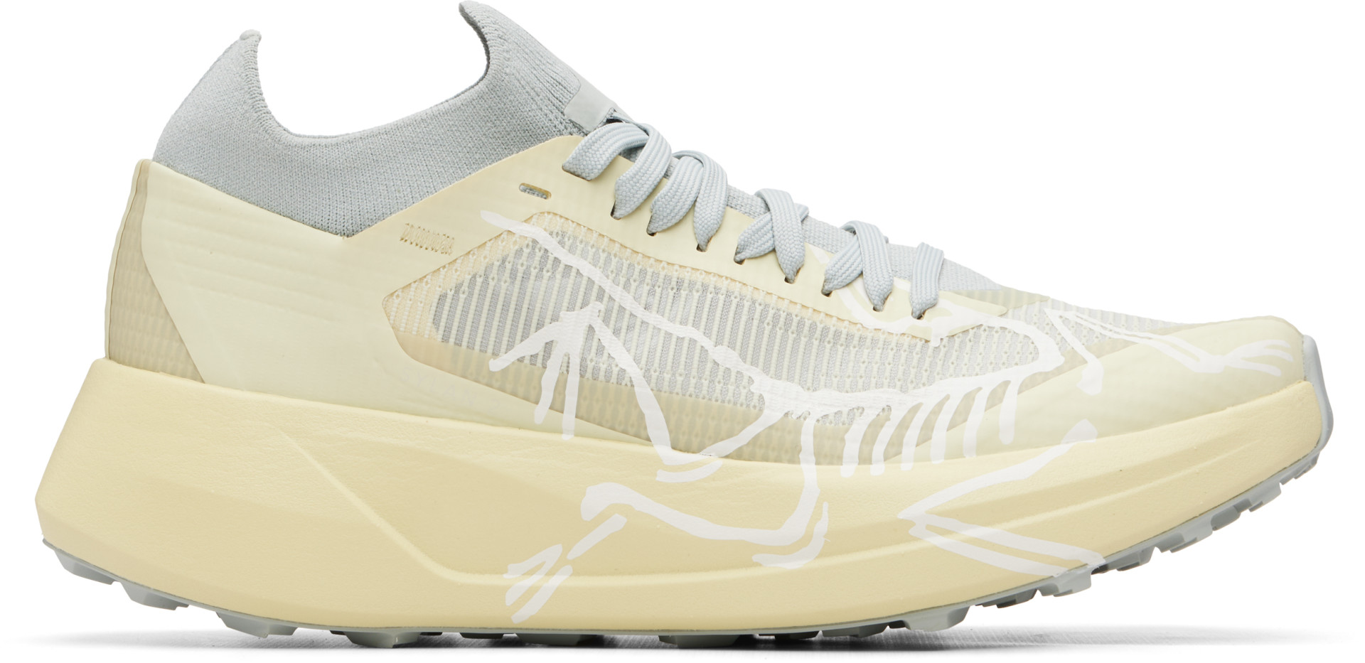 Arc'teryx - Baskets Sylan 2 jaune et gris
