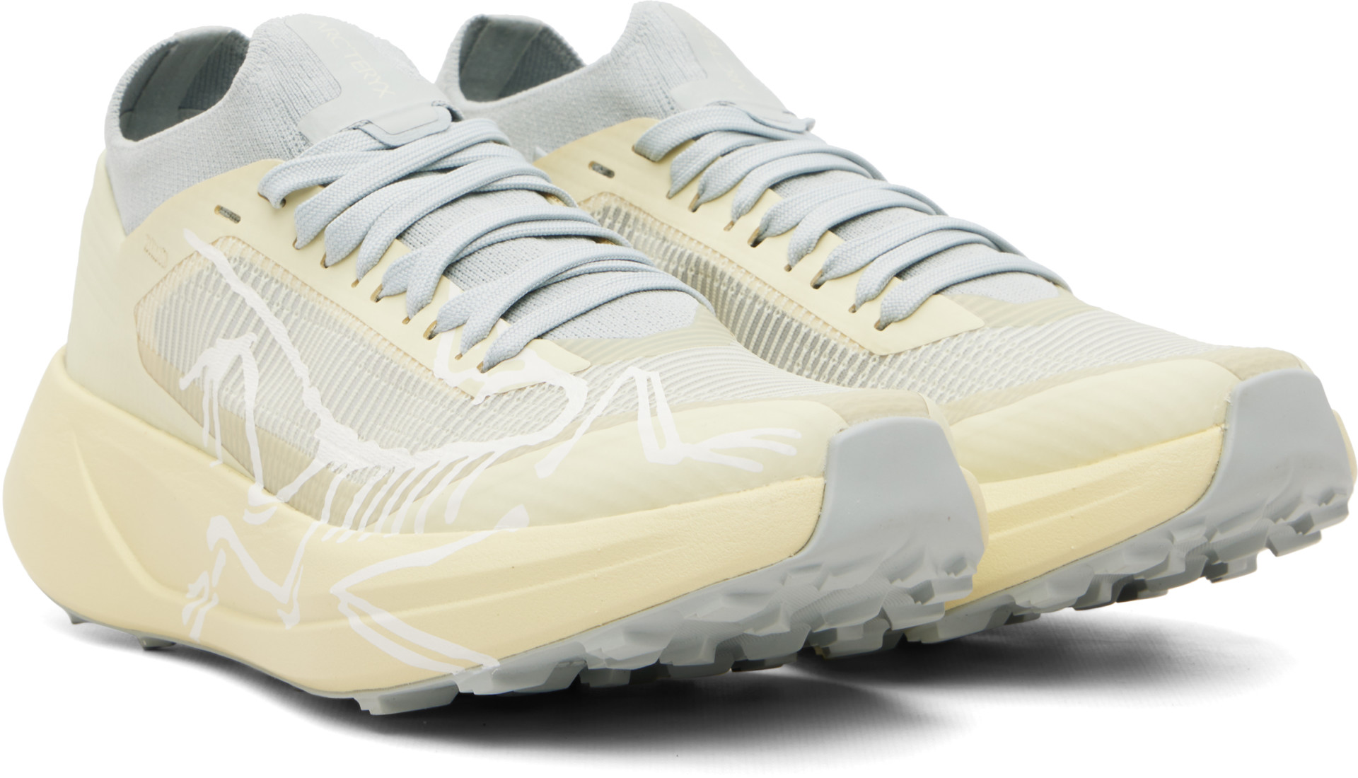 Arc'teryx - Baskets Sylan 2 jaune et gris
