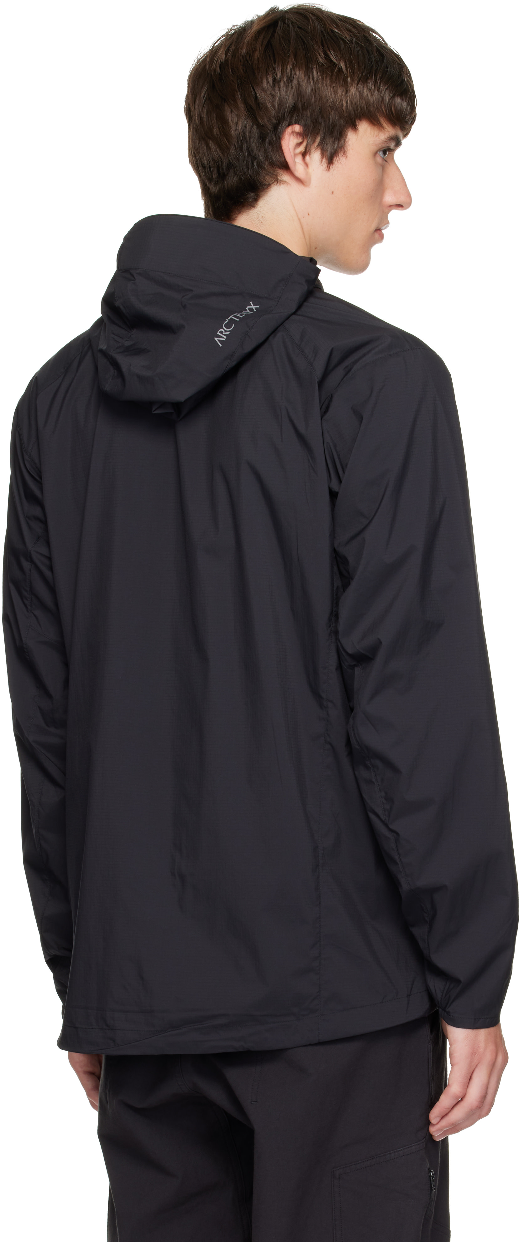 Arc'teryx - Blouson Squamish noir à capuche
