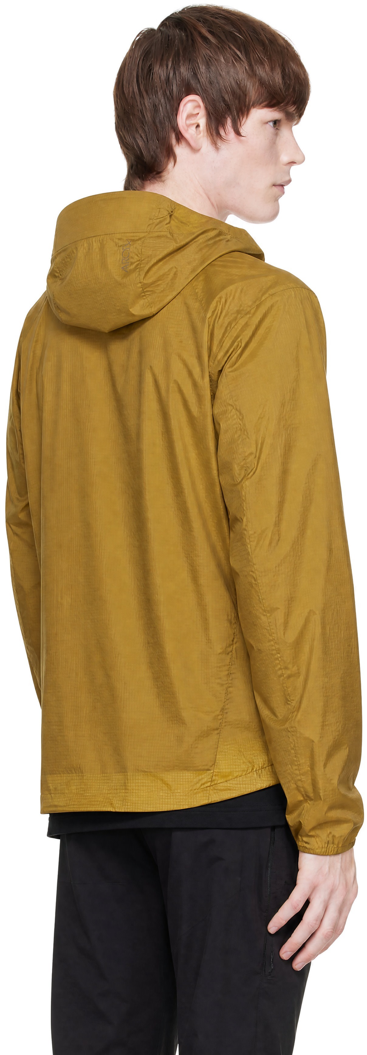 Arc'teryx - Blouson Squamish kaki à capuche