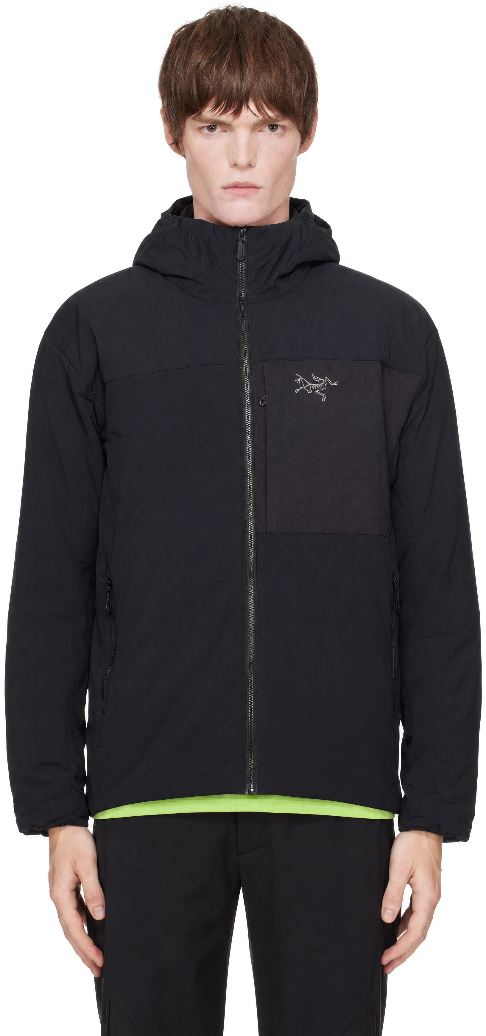 Arc'teryx - Blouson Proton noir à capuche