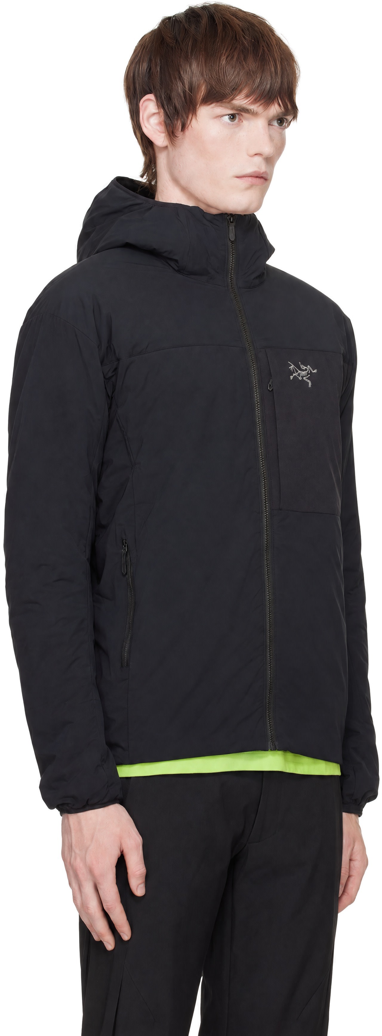 Arc'teryx - Blouson Proton noir à capuche