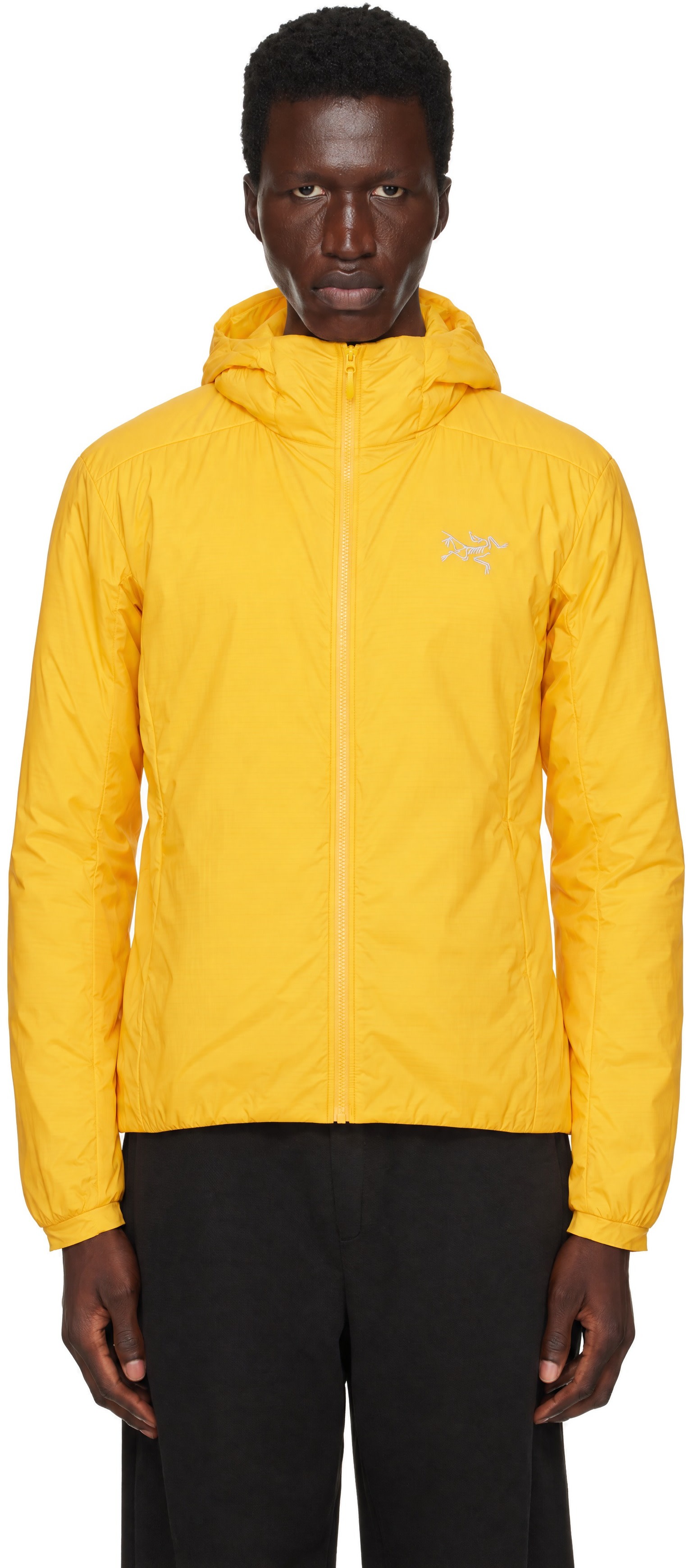 Arc'teryx - Blouson Atom jaune à capuche
