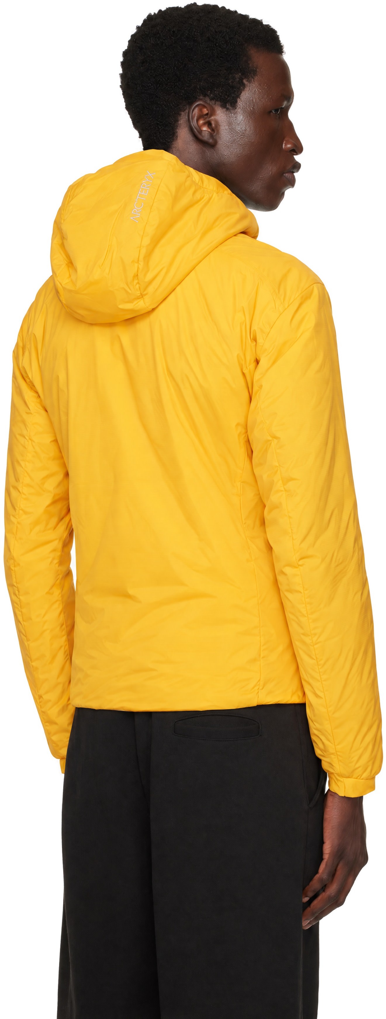 Arc'teryx - Blouson Atom jaune à capuche