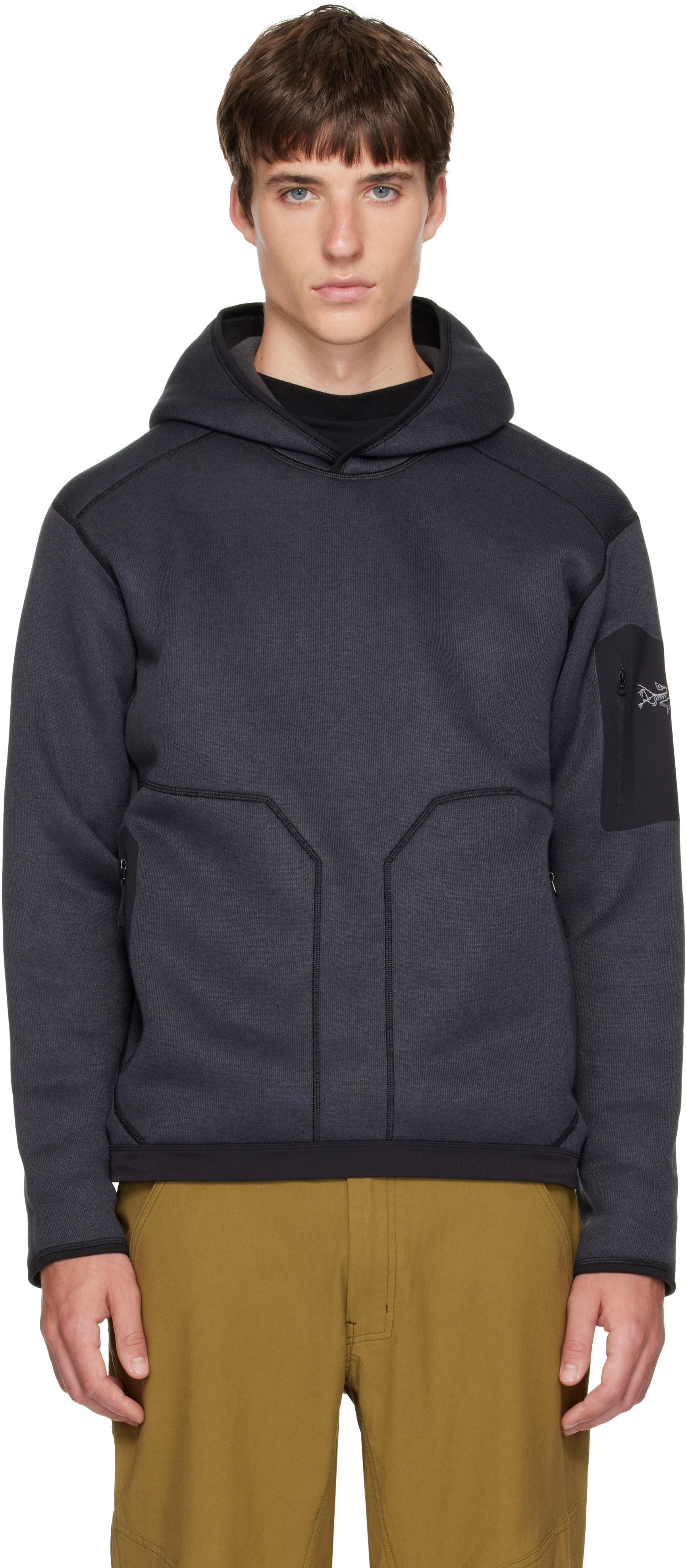 Arc'teryx - Black Covert Pullover Hoodie