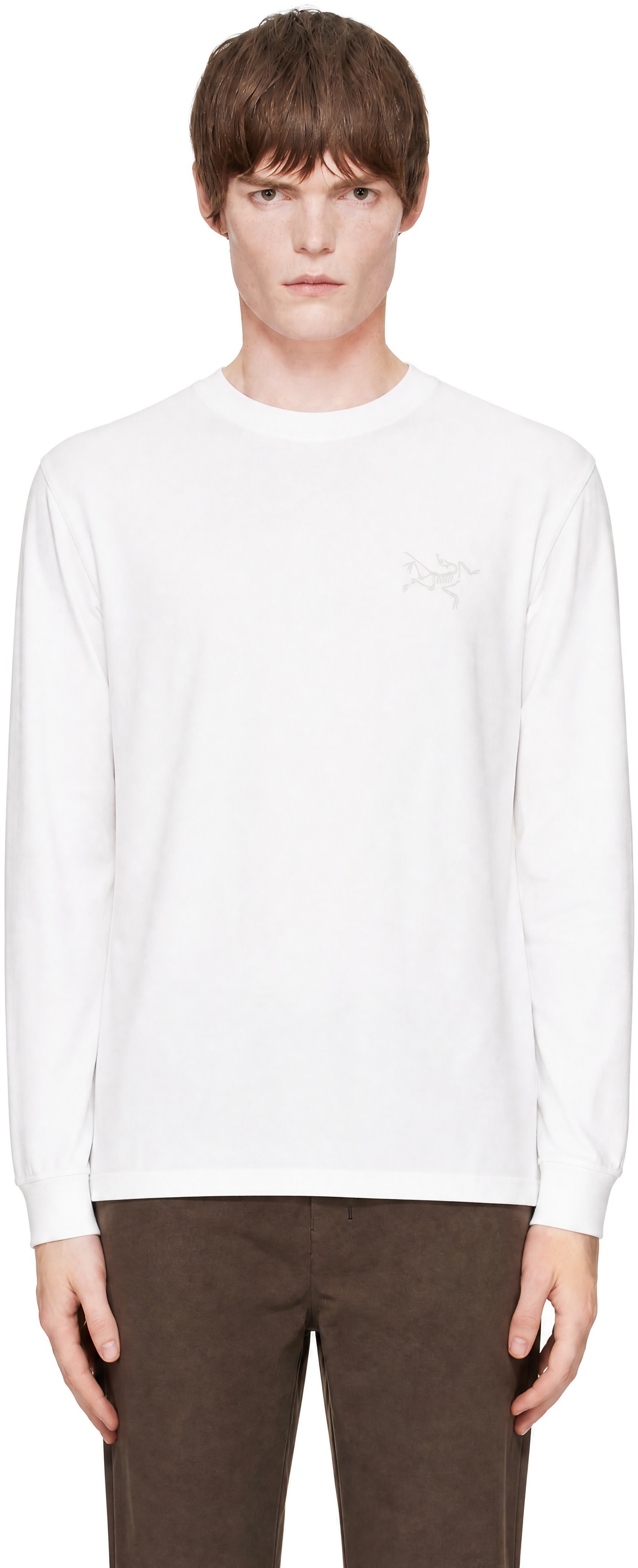Arc'teryx - White Kragg Cotton LS T-shirt