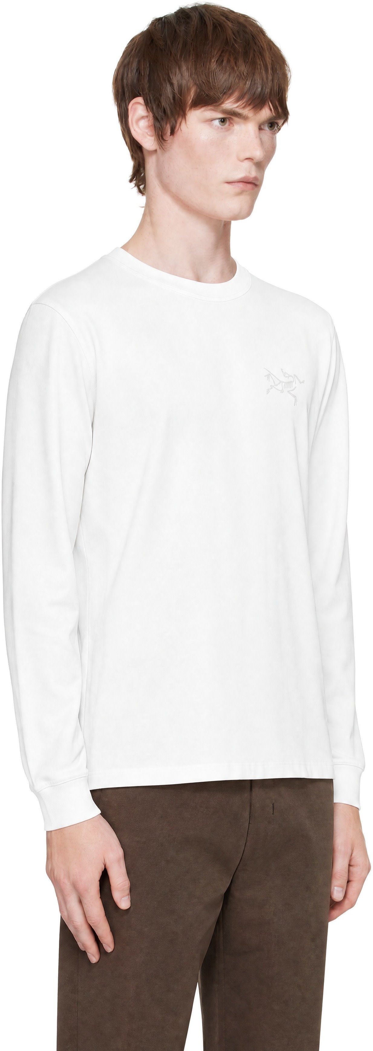 Arc'teryx - White Kragg Cotton LS T-shirt