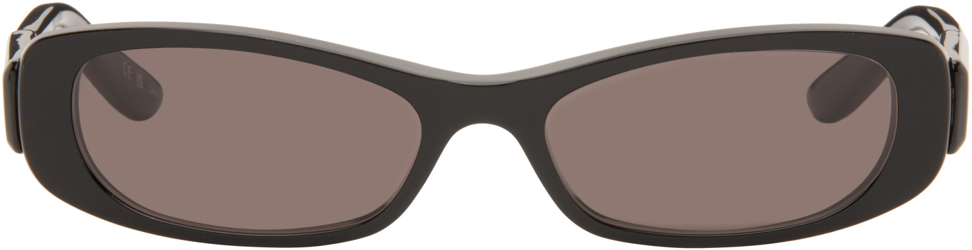 Balenciaga - Black Rectangular Sunglasses