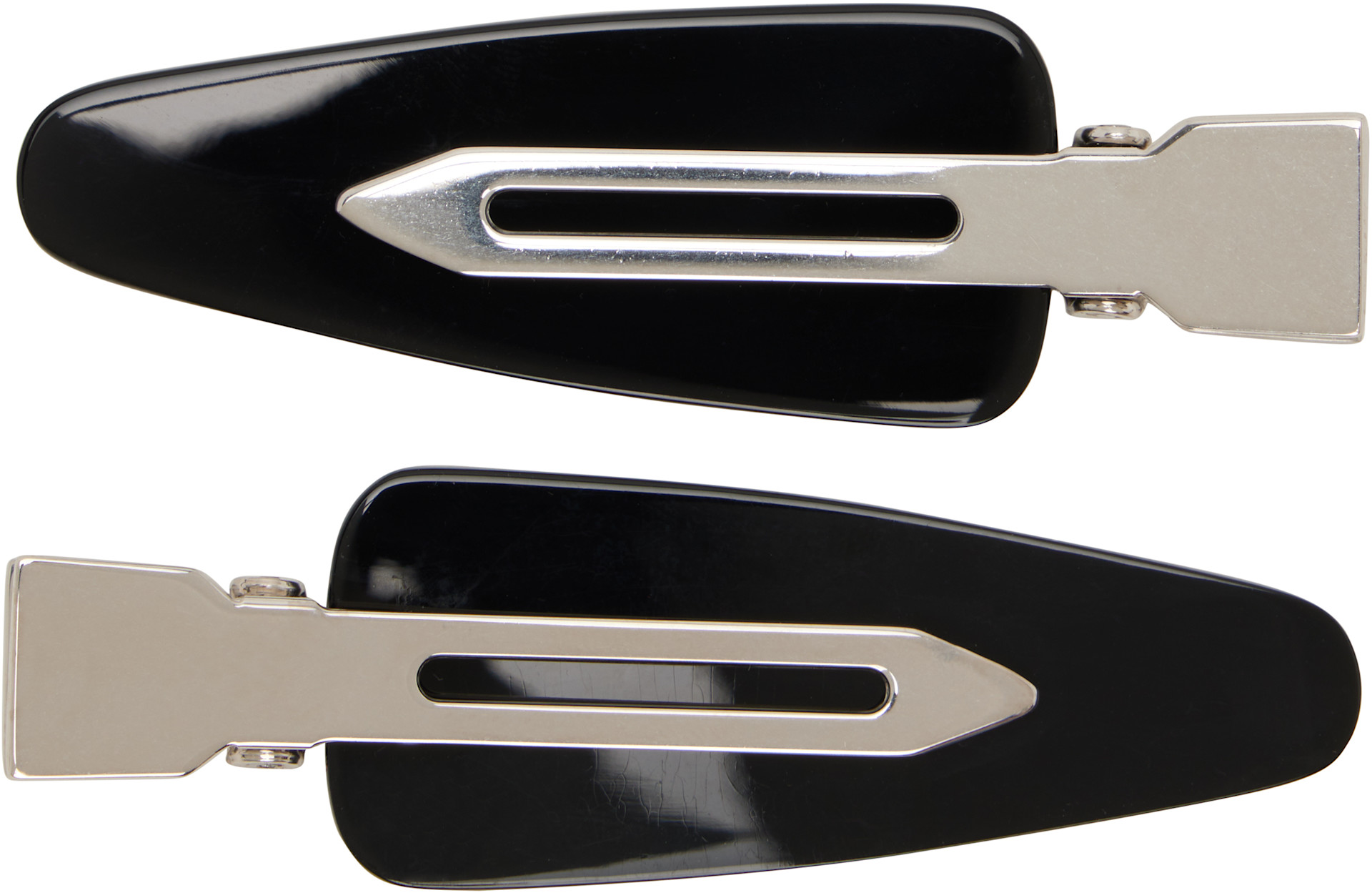 Balenciaga: Black Salon 'BB' Clip Set | SSENSE