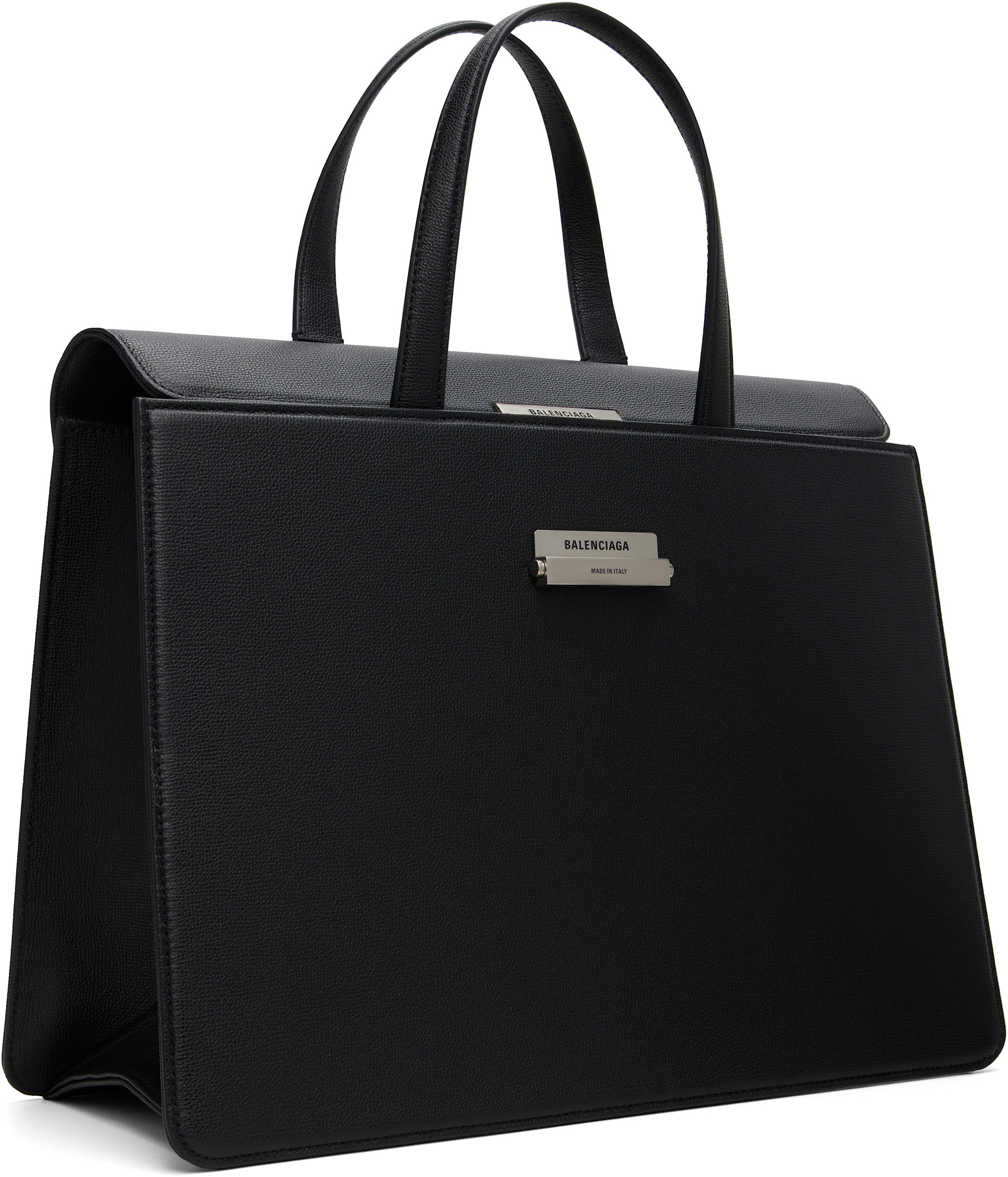 Balenciaga - Porte-document noir