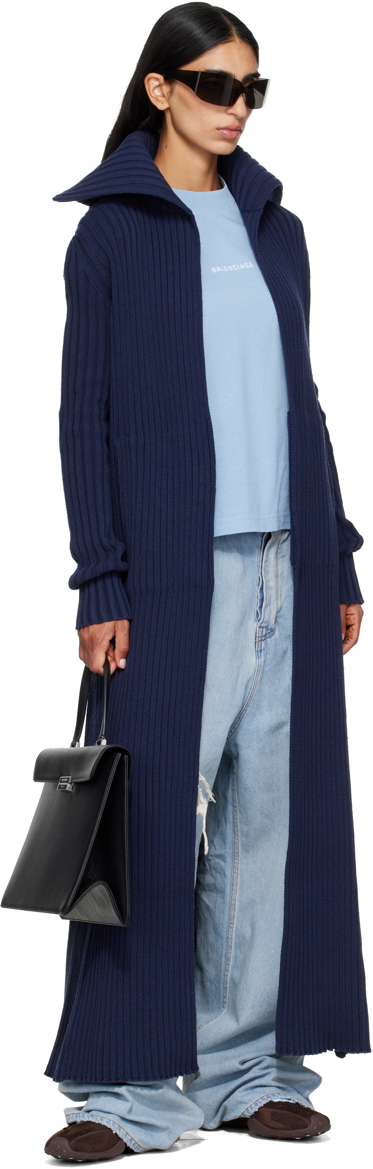 Balenciaga - Porte-document noir
