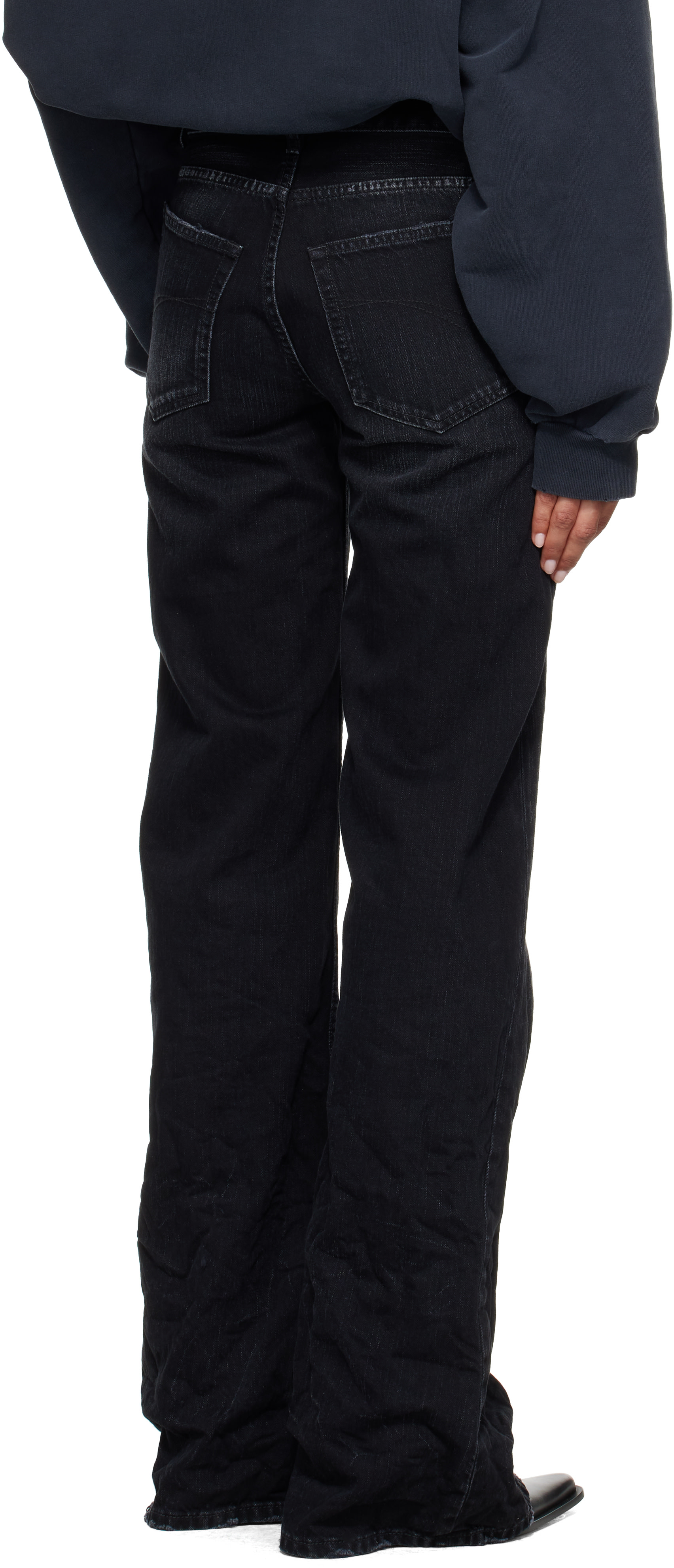 Balenciaga - Jean ample noir