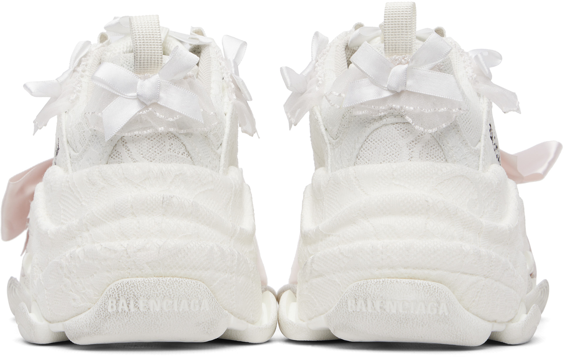 Balenciaga - Baskets Triple S blanches