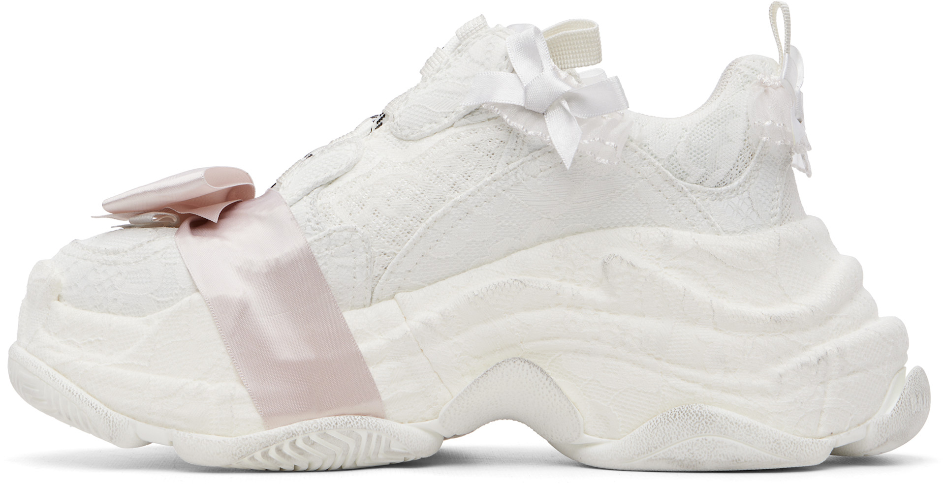 Balenciaga - Baskets Triple S blanches