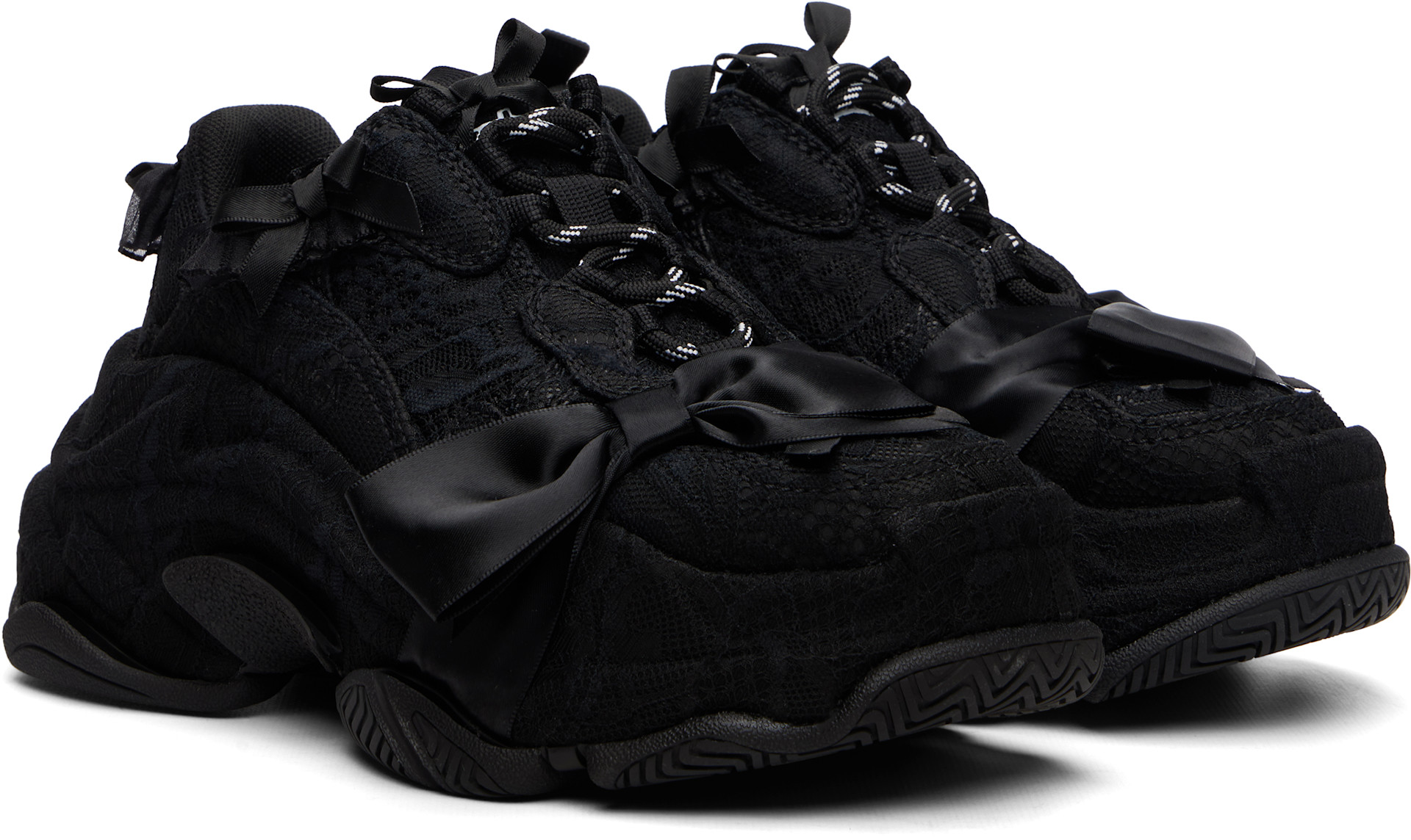 Balenciaga: ブラック Triple S スニーカー | SSENSE 日本