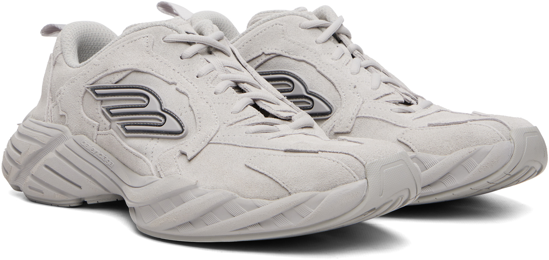 Balenciaga - Baskets Monday grises