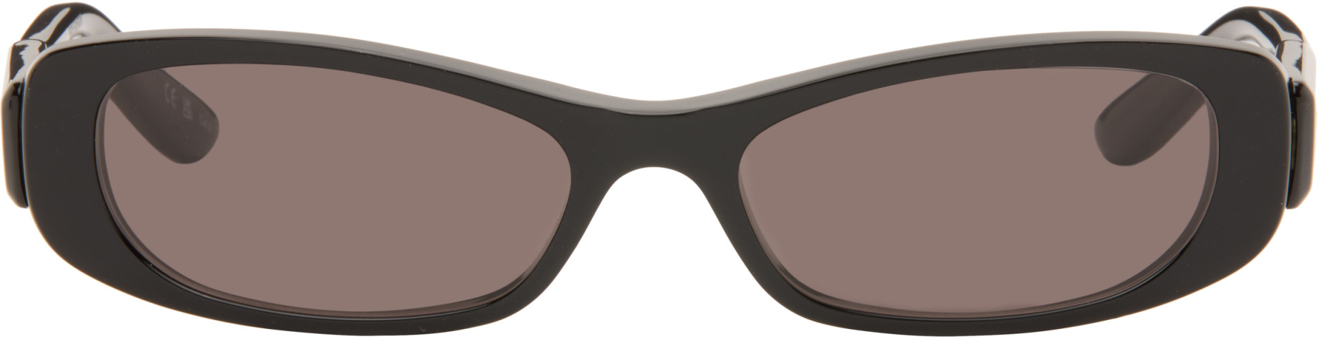 Balenciaga - Black Rectangular Sunglasses